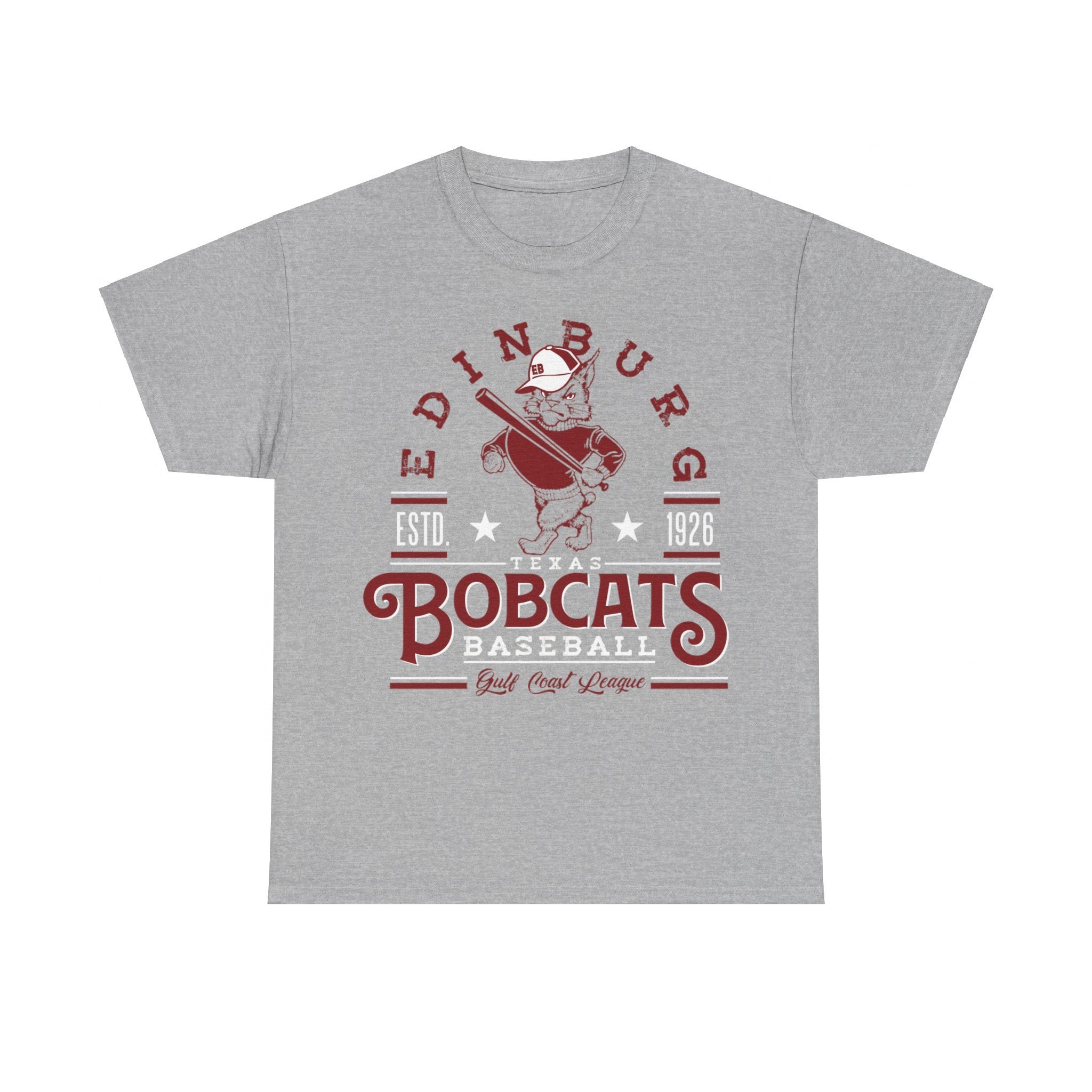 Baseball-T-Shirt Edinburgh Bobcats Est 1926 Texas - Bild 6 von 9