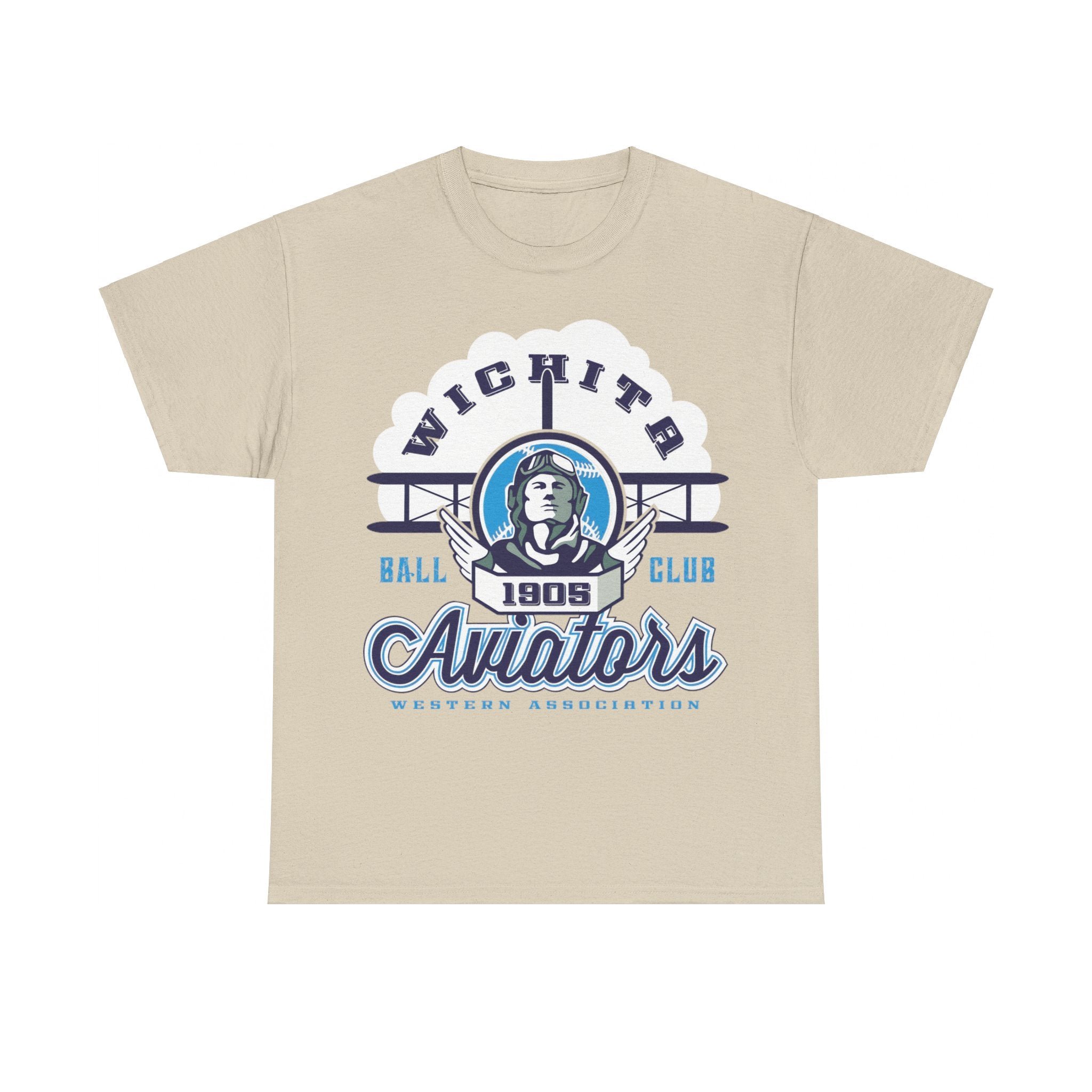Wichita Aviators Est 1905 Kansas Baseball T-Shirt - Bild 7 von 13