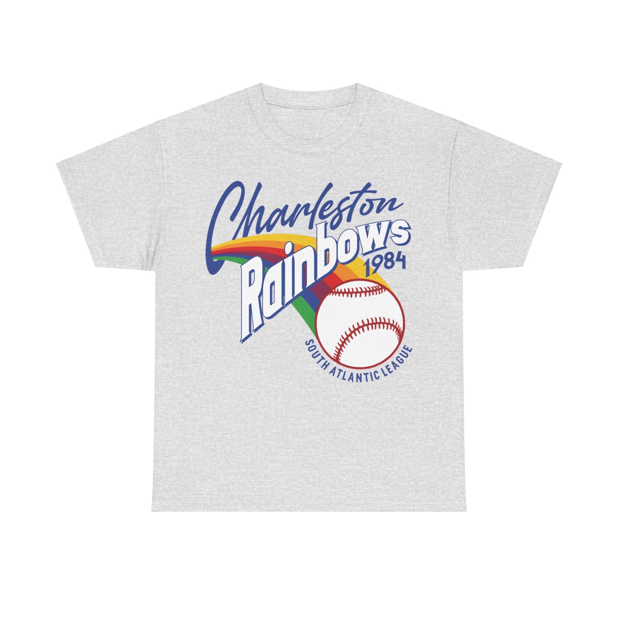 Charleston Rainbows Est 1984 South Carolina Baseball Team T-shirt - Picture 12 of 12
