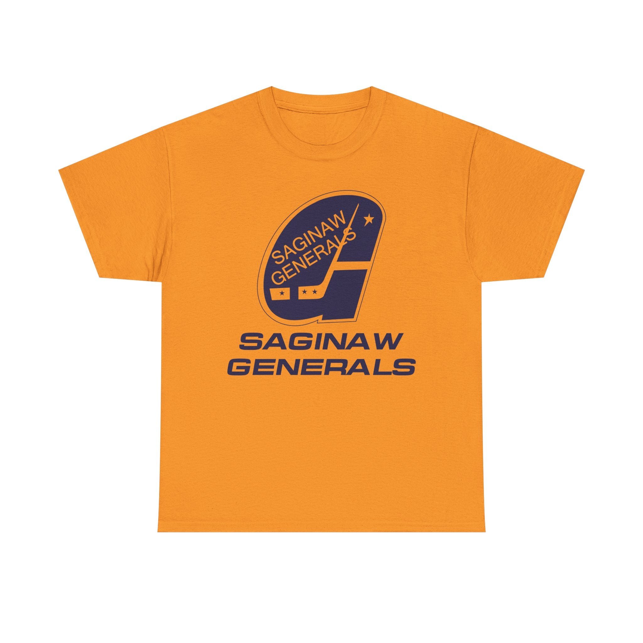 Saginaw Generals 1985 Michigan Hockey T-shirt