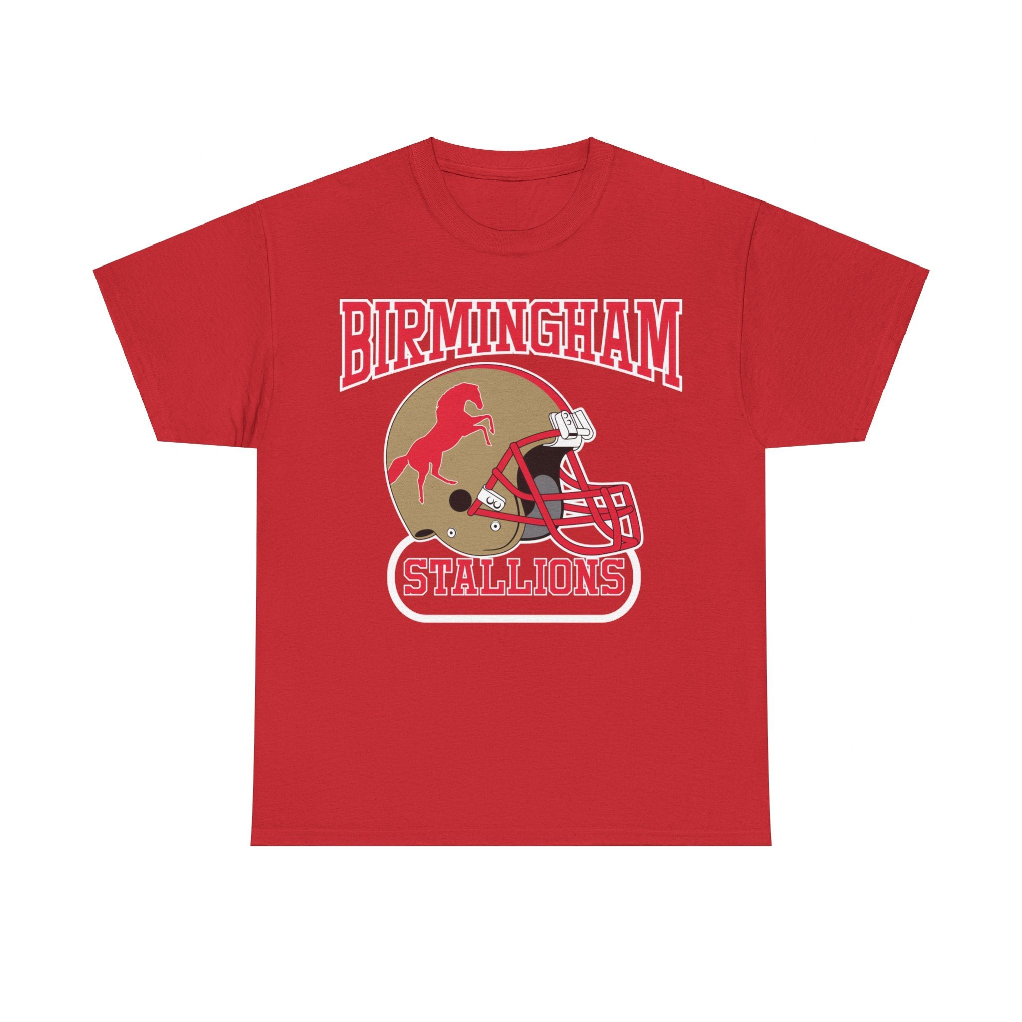 Birmingham Stallions Alabama Football Team Helmet T-shirt - Picture 5 of 13