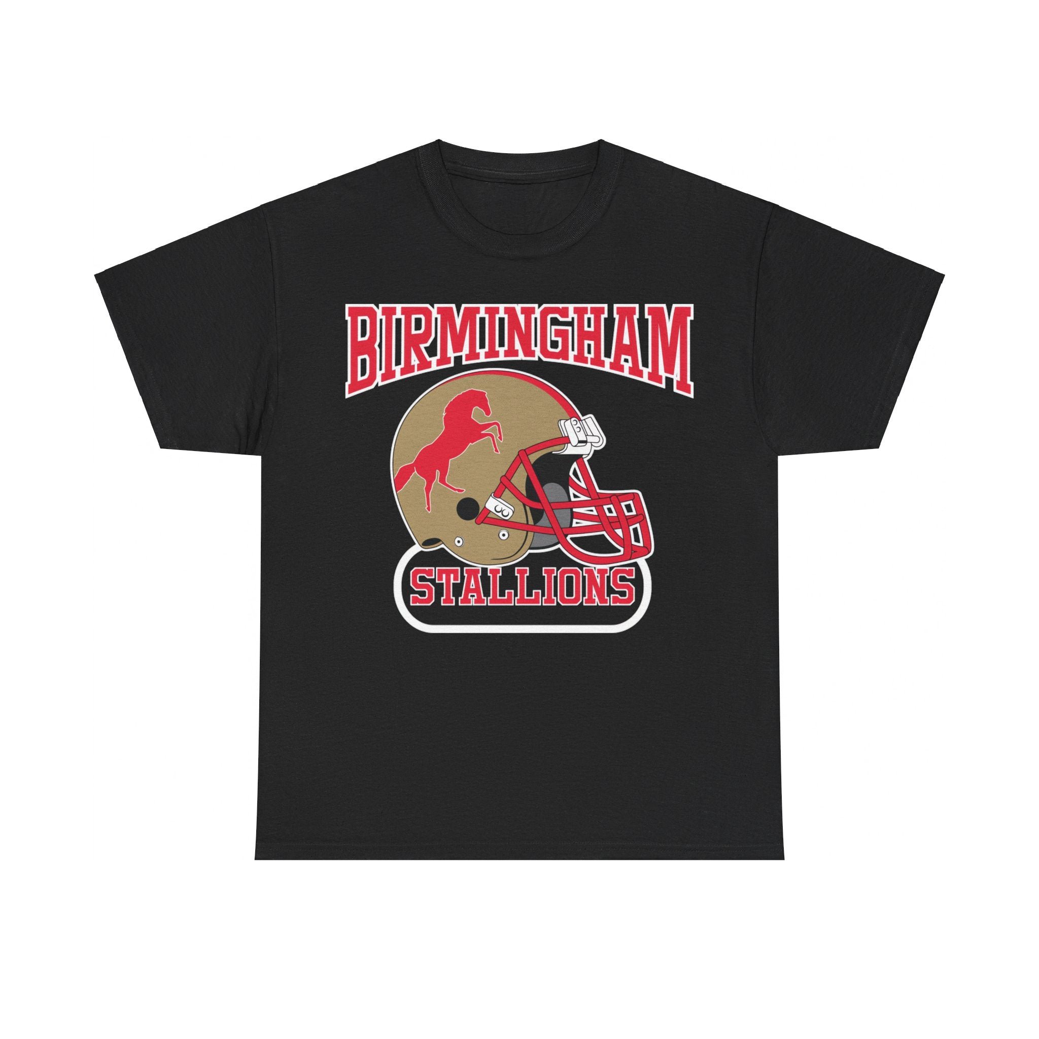 Birmingham Stallions Alabama Football Team Helmet T-shirt - Picture 10 of 13