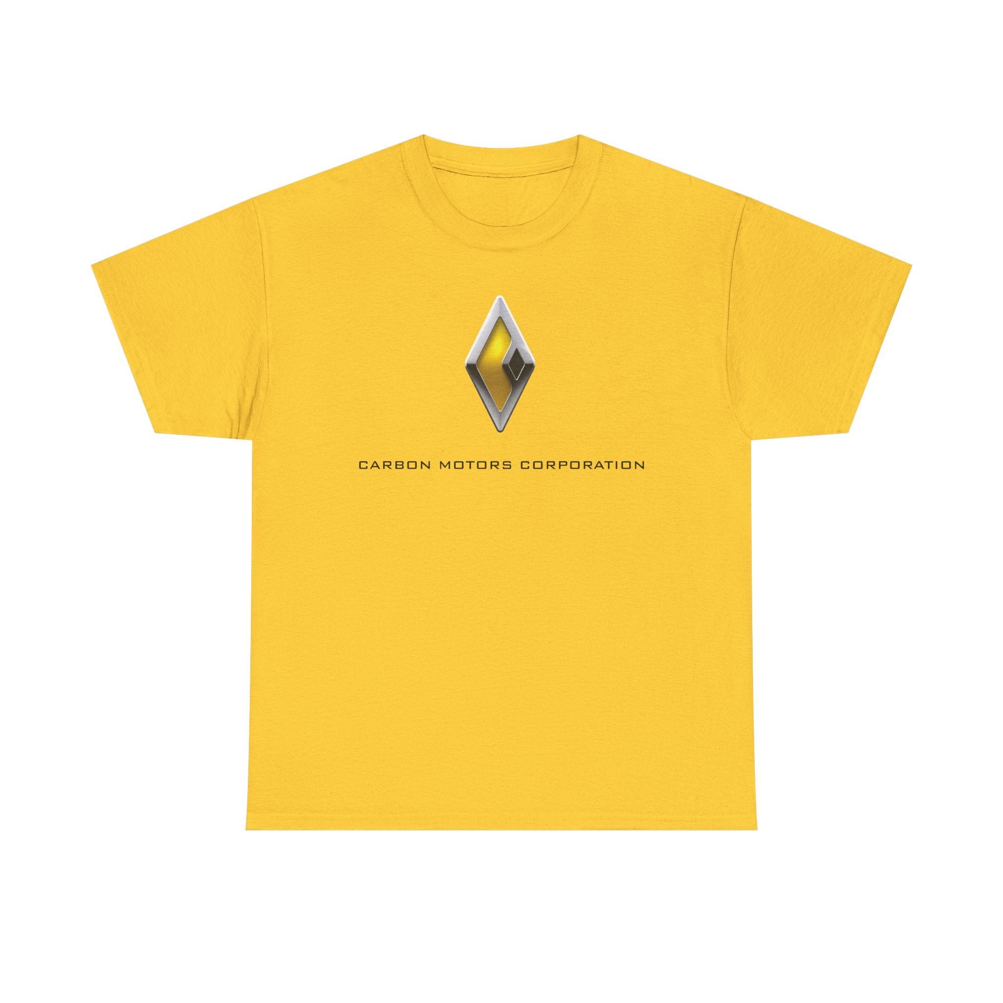Carbon Motors Corporation Concept Police Car Diamond Logo T-shirt