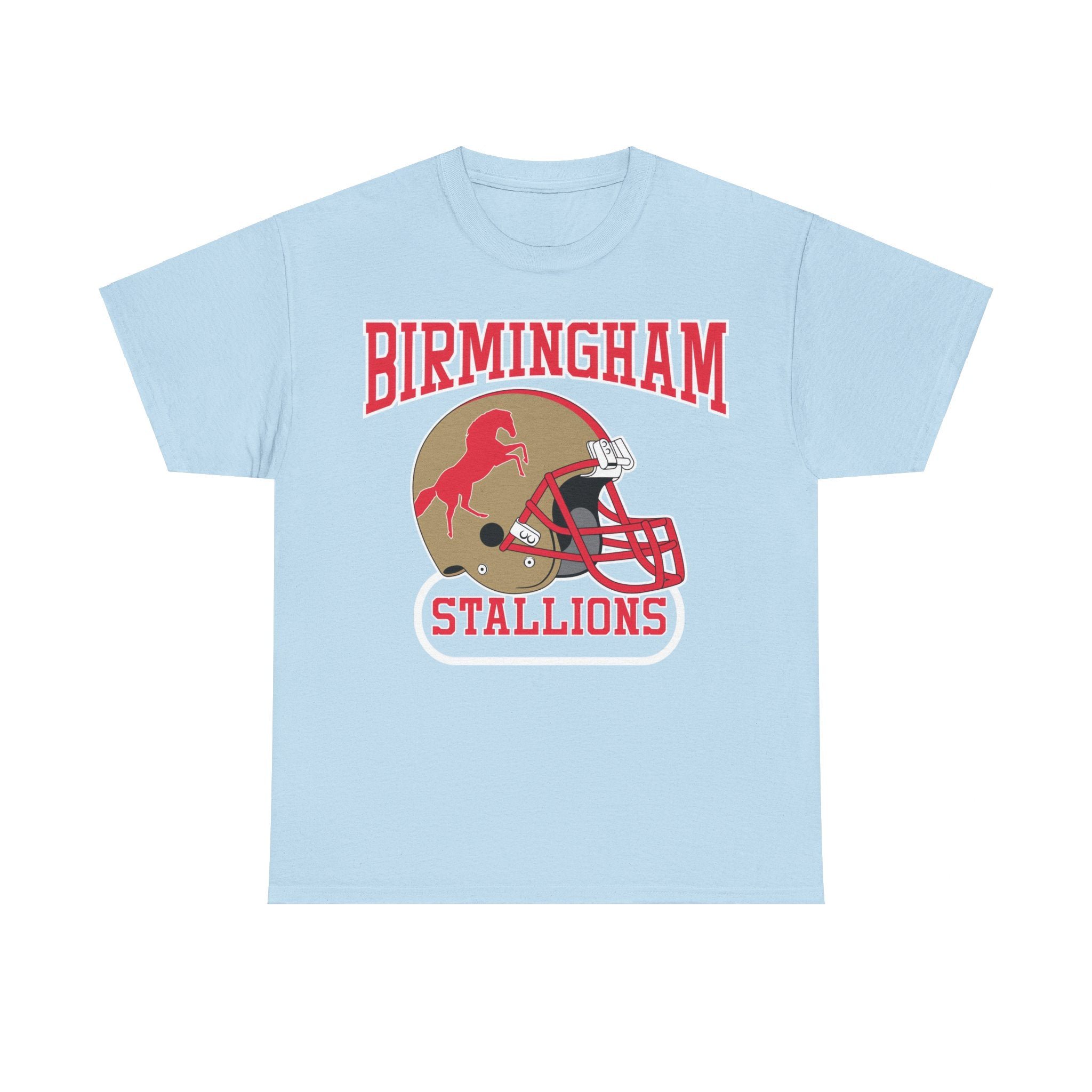 Birmingham Stallions Alabama Football Team Helmet T-shirt - Picture 4 of 13