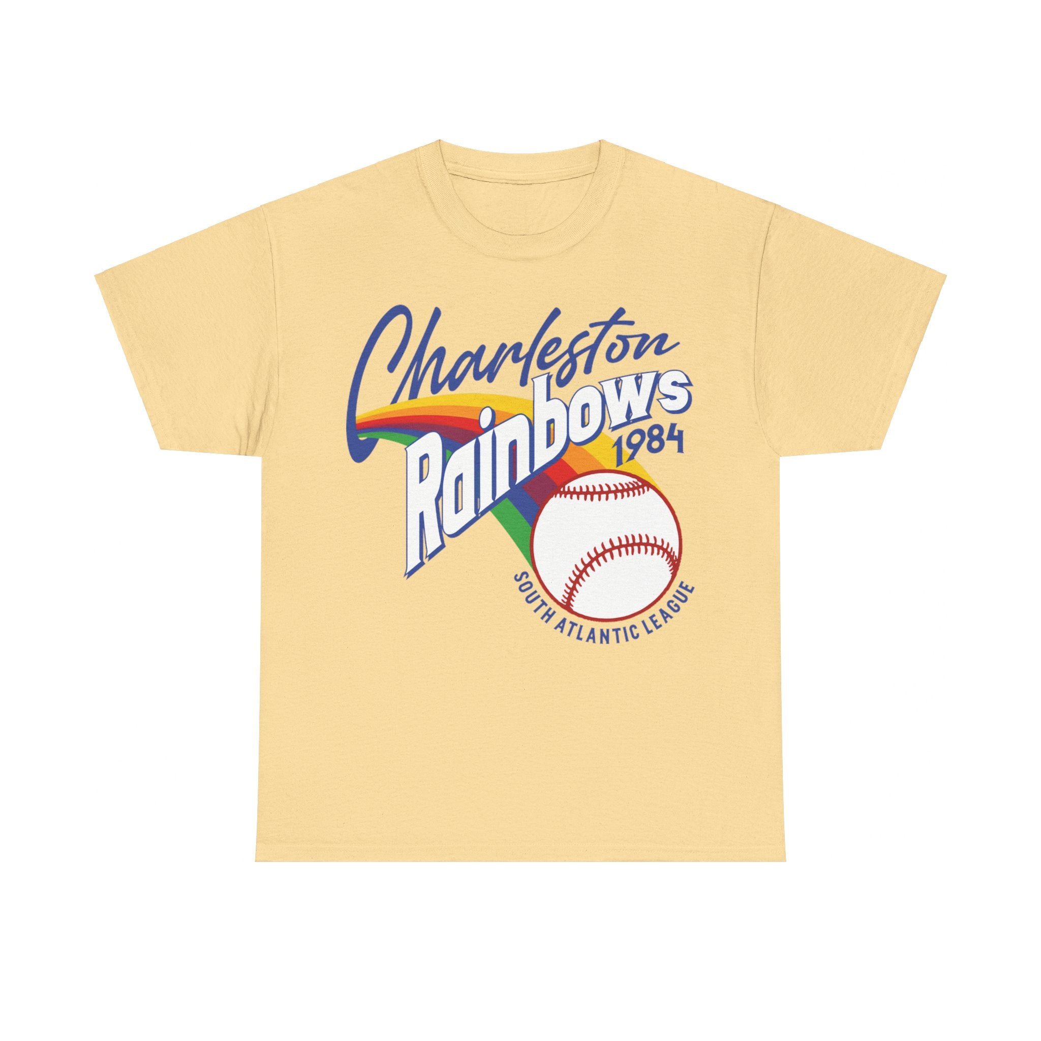 Charleston Rainbows Est 1984 South Carolina Baseball Team T-shirt - Picture 8 of 12
