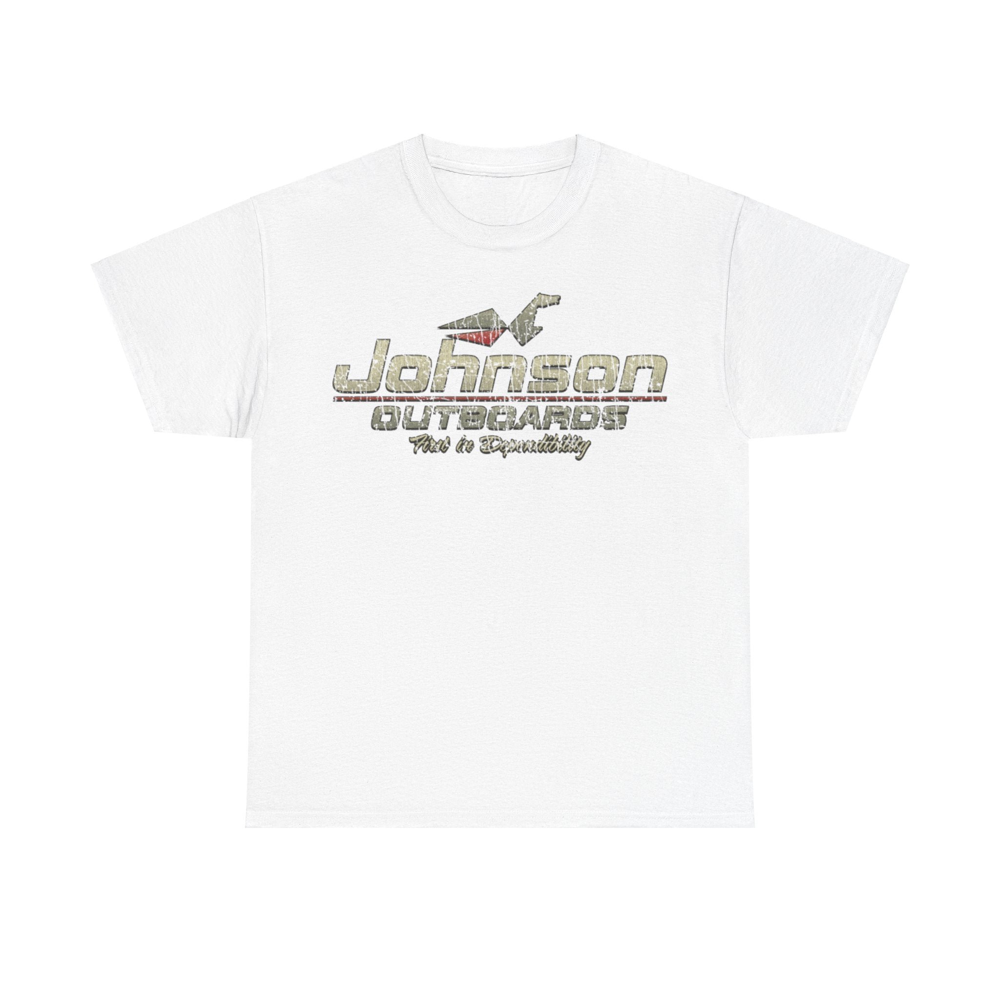 T-Shirt Johnson Outboards 1903 Distressed Print - Bild 5 von 7