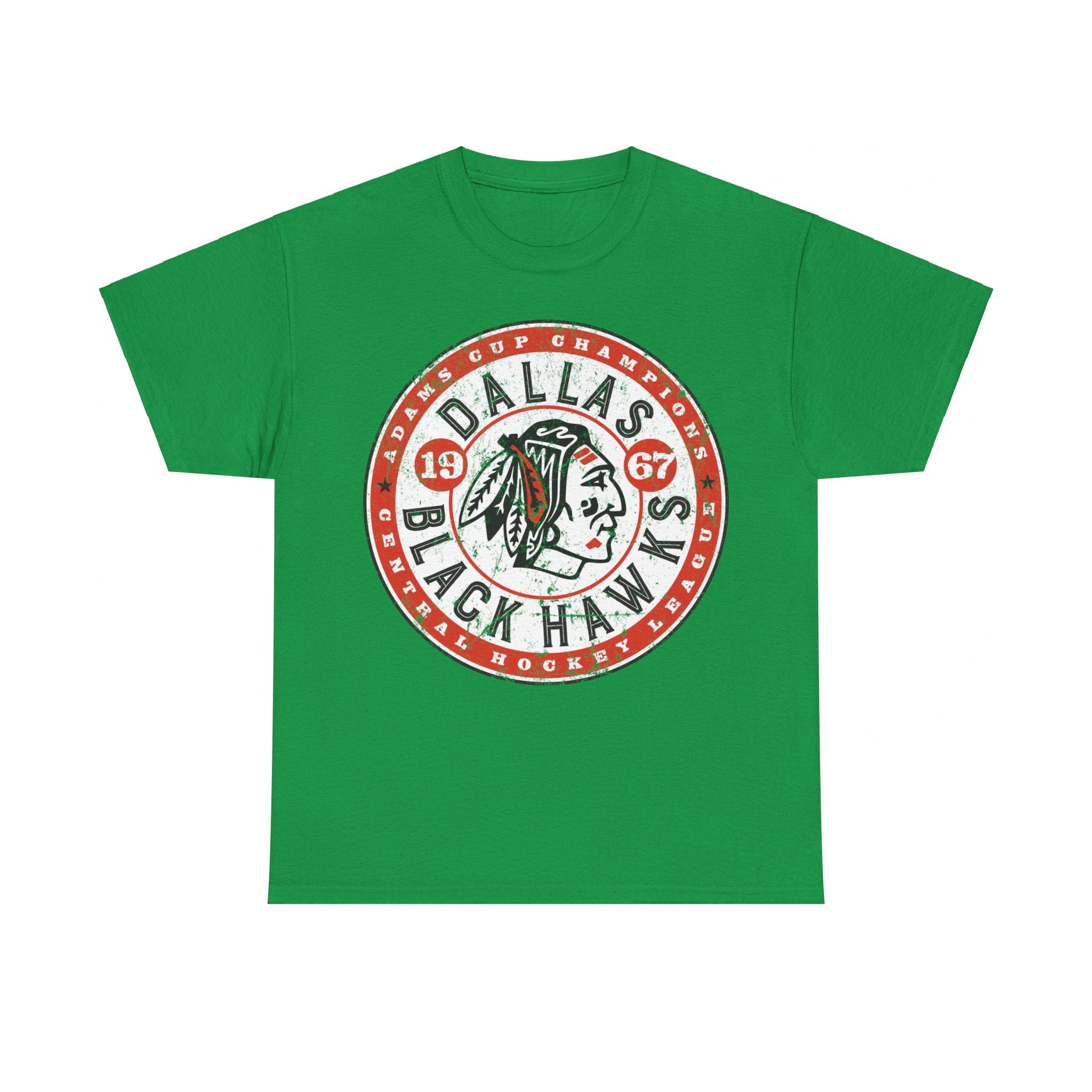 Dallas Black Hawks Texas Ice Hockey T-shirt