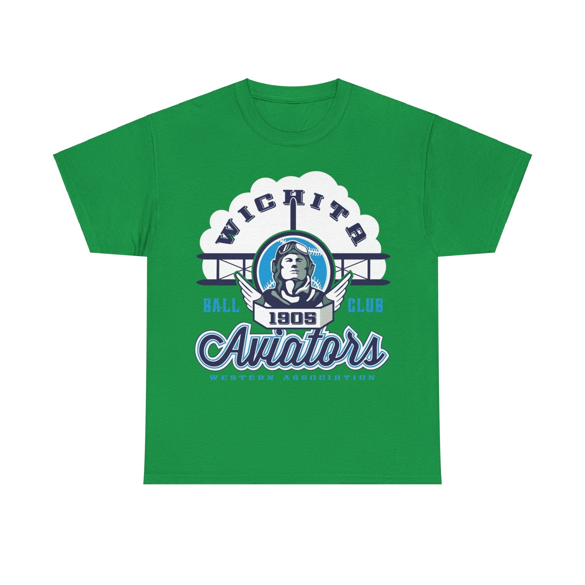 Wichita Aviators Est 1905 Kansas Baseball T-Shirt - Bild 2 von 13