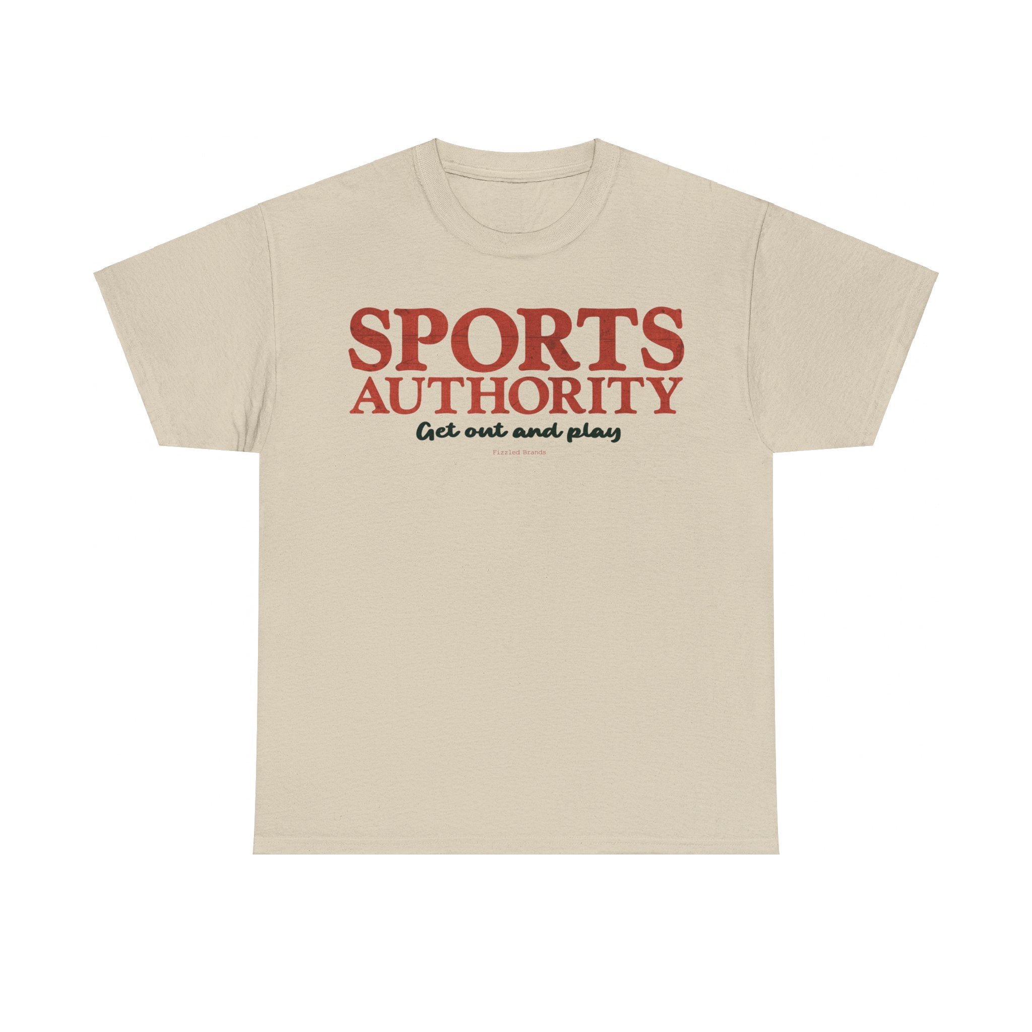 トップス 00sPRADA SPORTS earth color shirt Sports Authority Retail Store Get Out and Play Retro Throwback