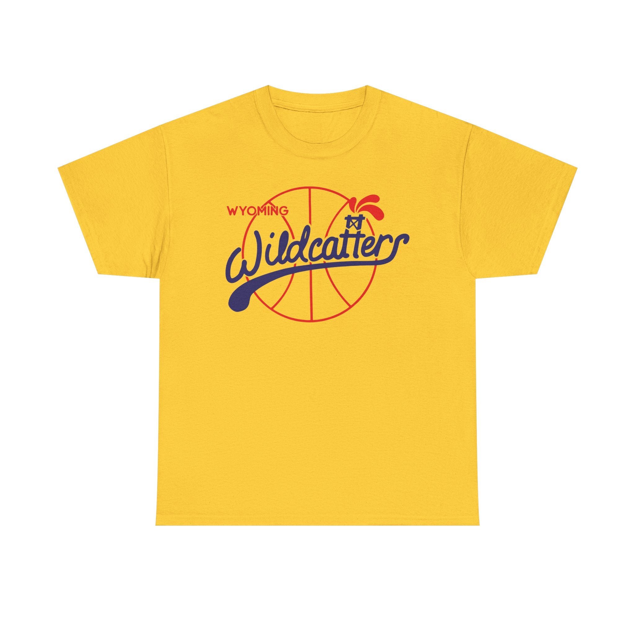 Wyoming Wildcatters Basketball 1982-1988 Continental Association T-shirt - Picture 14 of 19