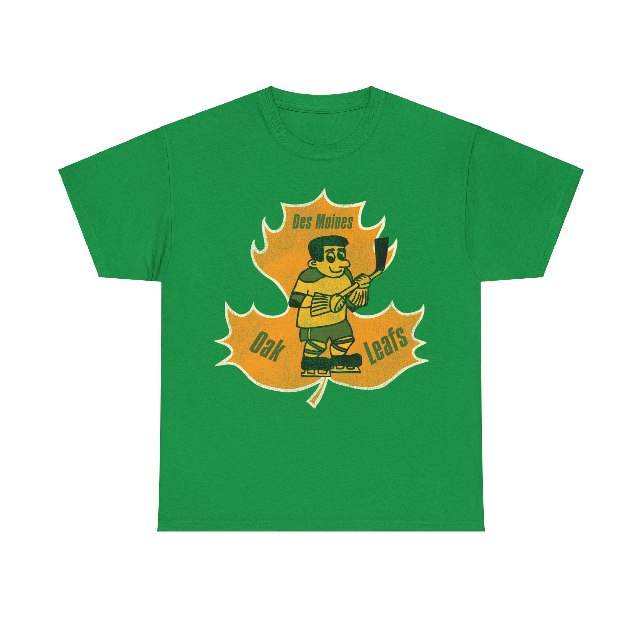 Des Moines Oak Leafs Iowa Eishockey T-Shirt - Bild 2 von 10