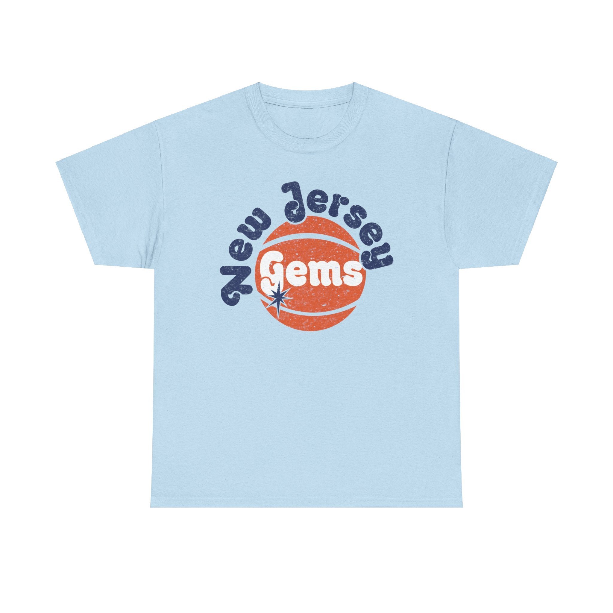 New Jersey Gems Womens Professional Basketball League 1978-1981 T-shirt - Picture 17 of 21