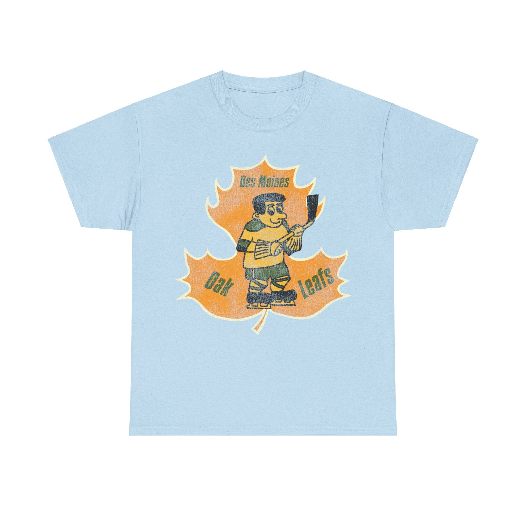 Des Moines Oak Leafs Iowa Eishockey T-Shirt - Bild 3 von 10