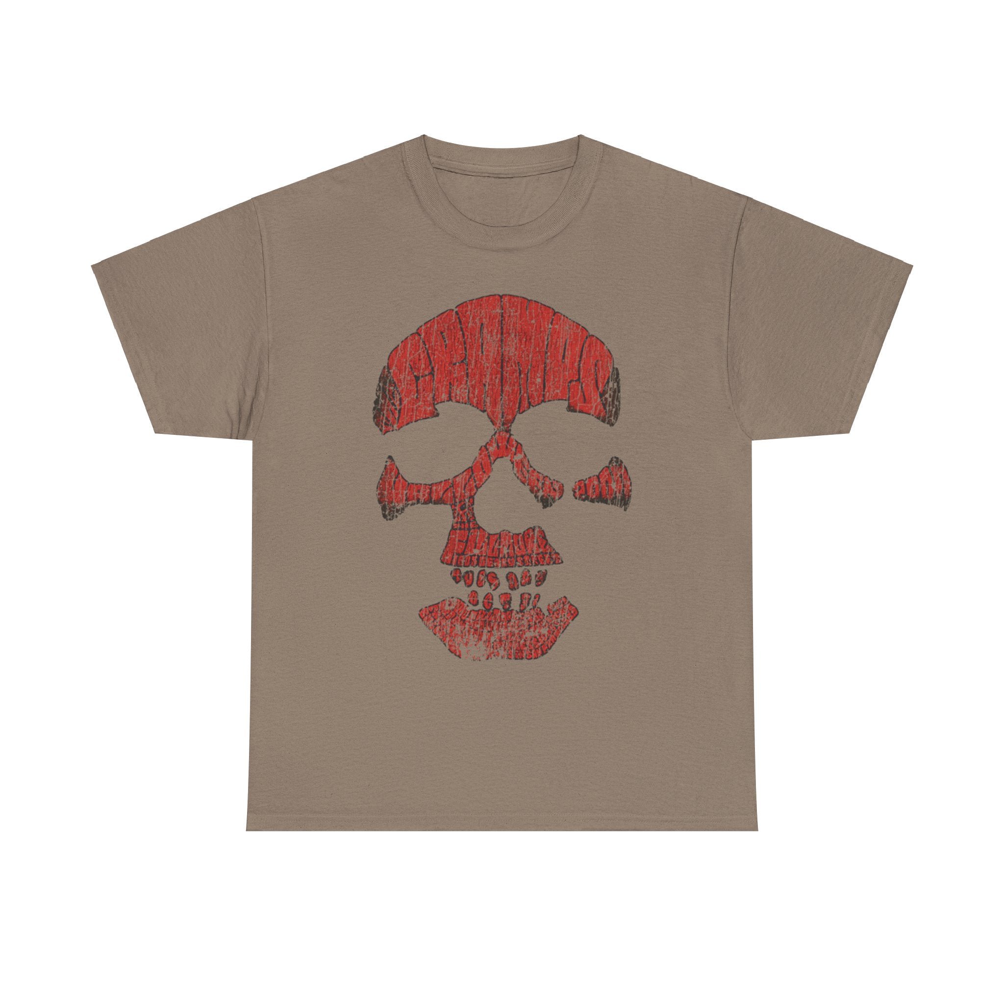 The Cramps Halloween Red Skull Logo T-shirt