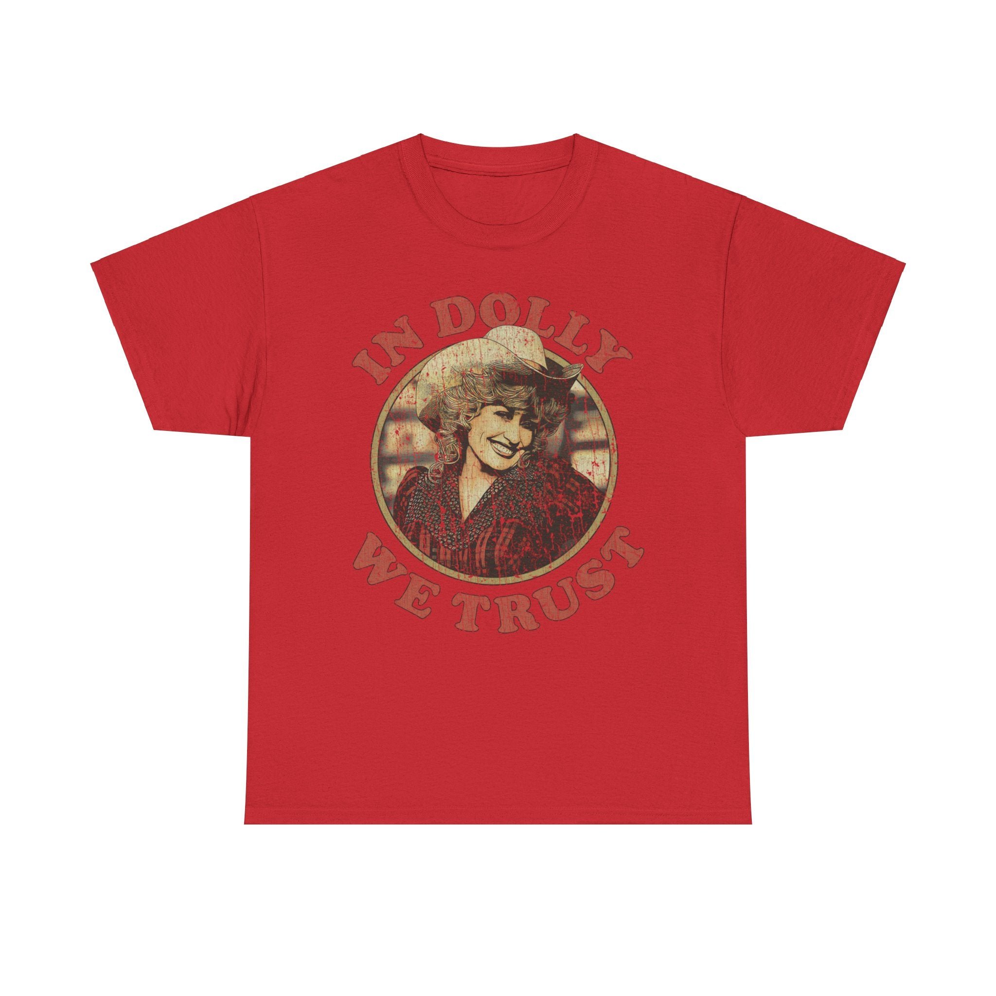 In Dolly Parton We Trust Celebrity Nostalgic T-shirt - Picture 3 of 10
