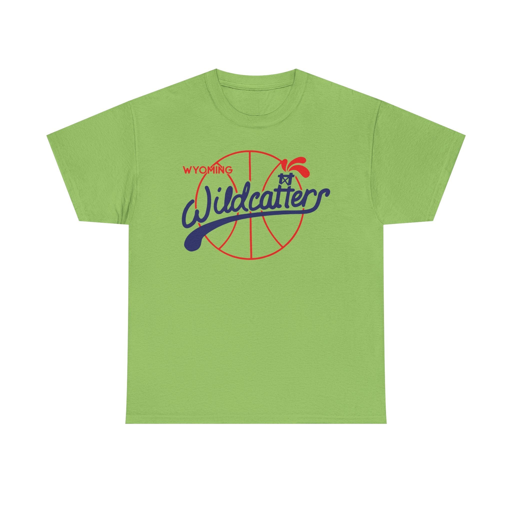 Wyoming Wildcatters Basketball 1982-1988 Continental Association T-shirt - Picture 19 of 19