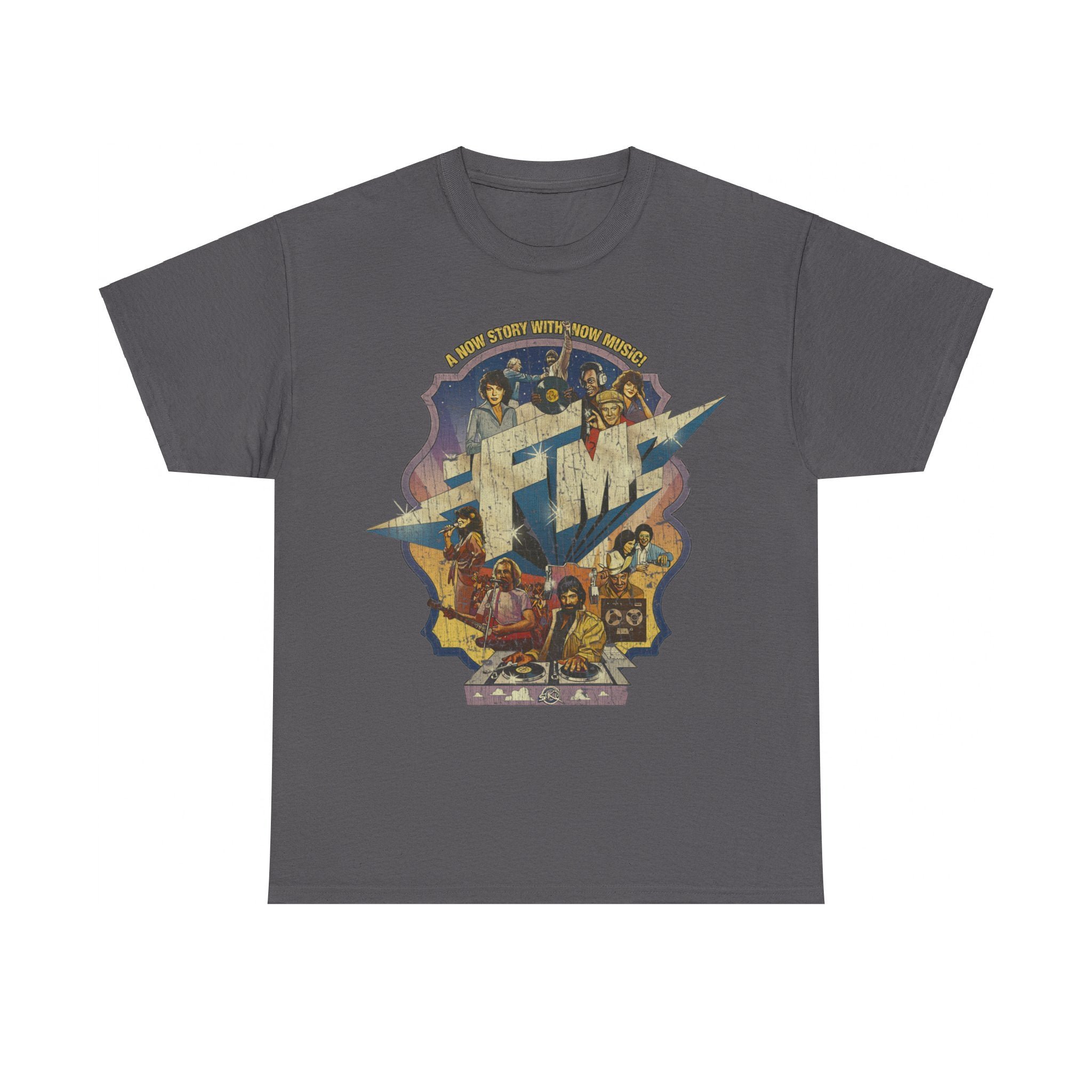 FM A Now Story With Now Music 1978 Radio Movie T-shirt