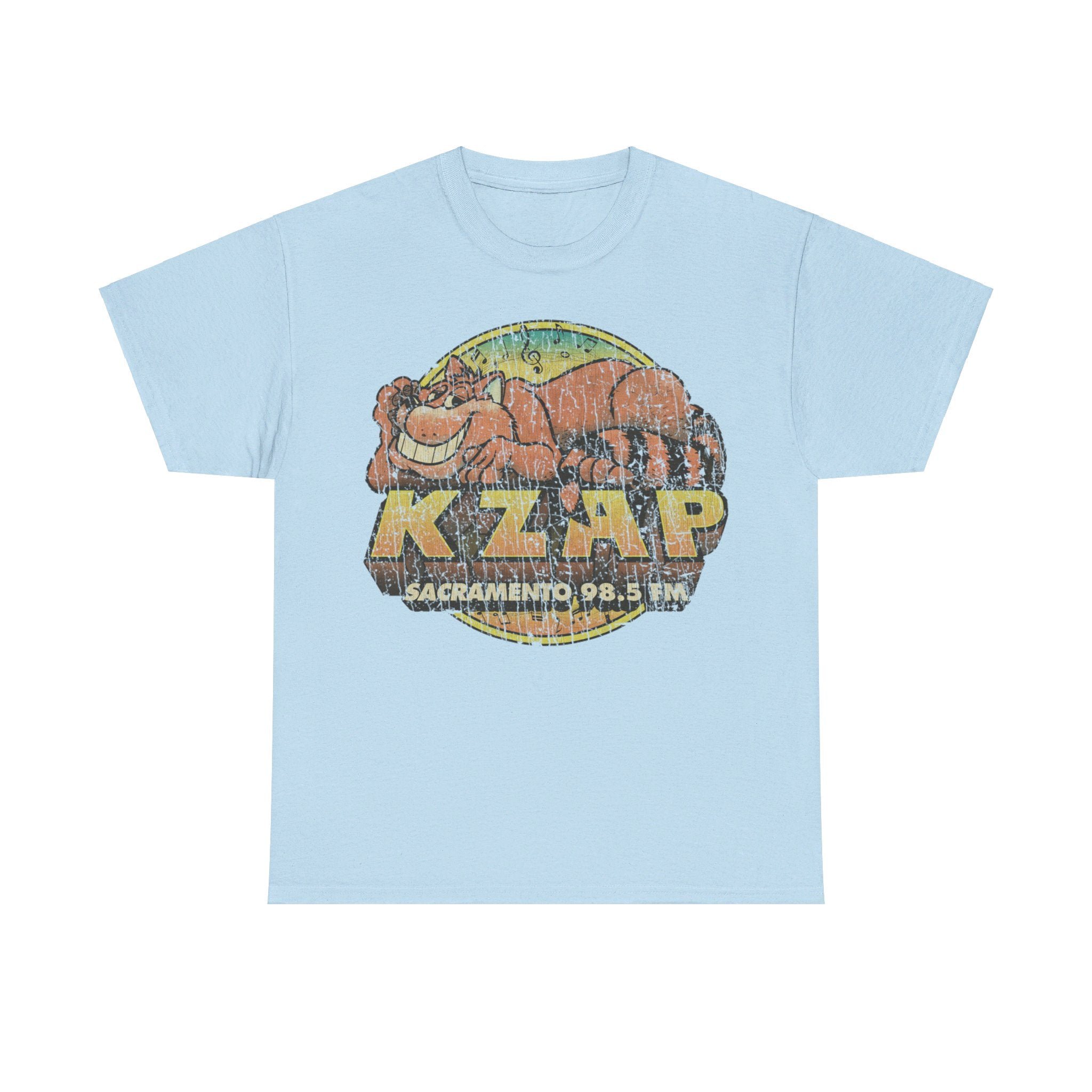 KZAP Sacramento 98.5 FM California Radio Station T-shirt - Picture 5 of 13