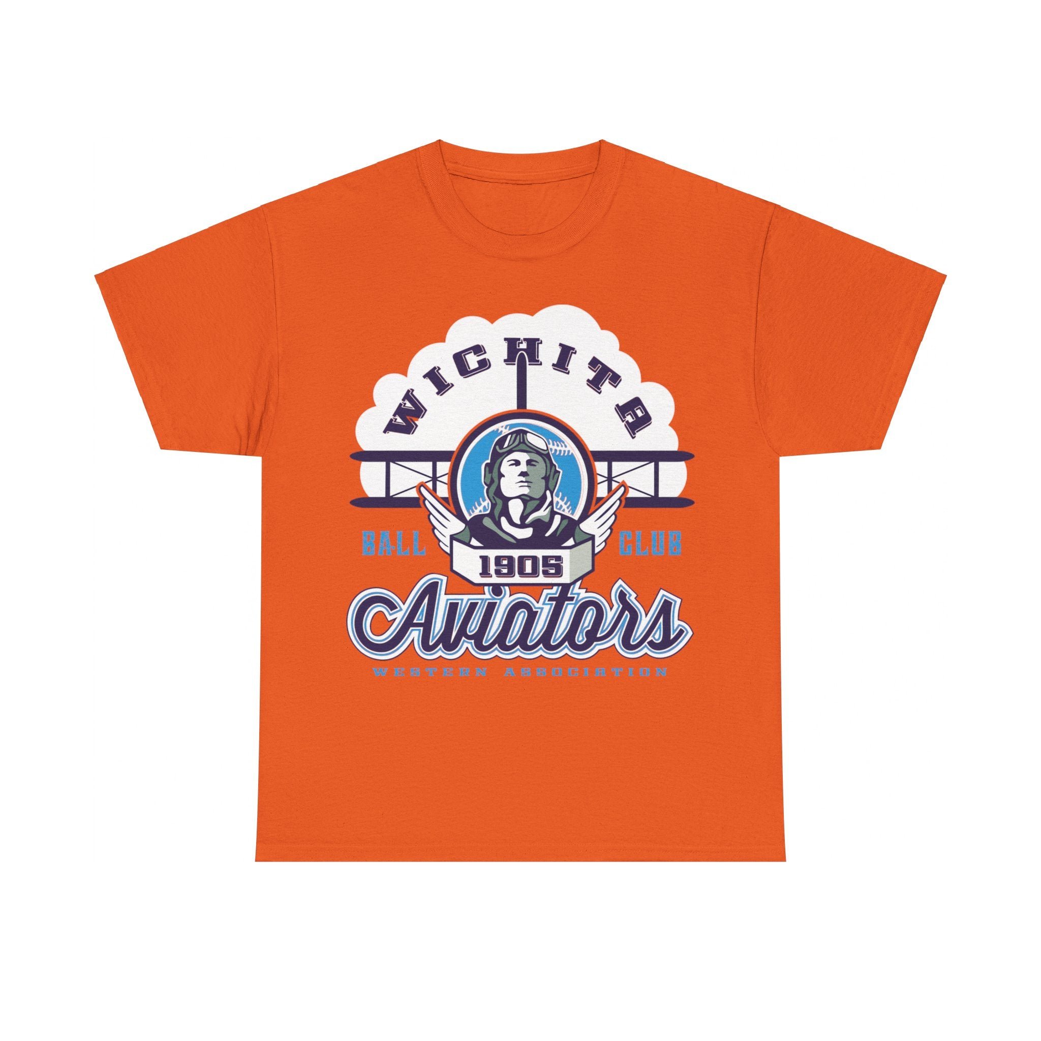 Wichita Aviators Est 1905 Kansas Baseball T-Shirt - Bild 5 von 13