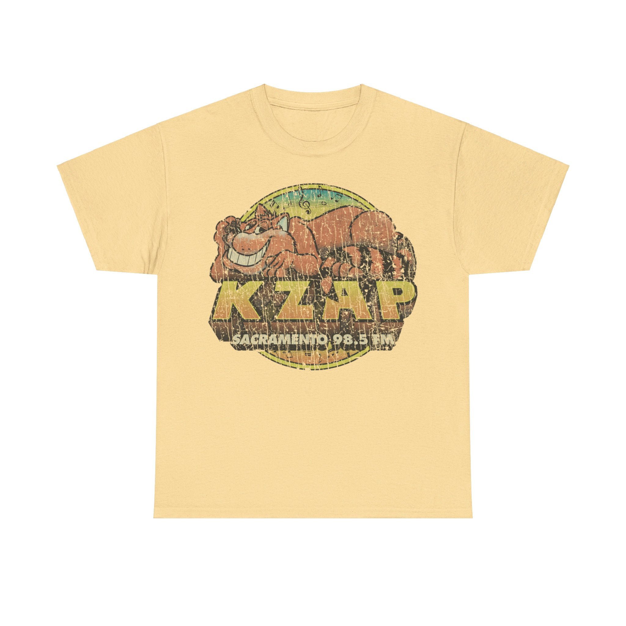 KZAP Sacramento 98.5 FM California Radio Station T-shirt - Picture 11 of 13