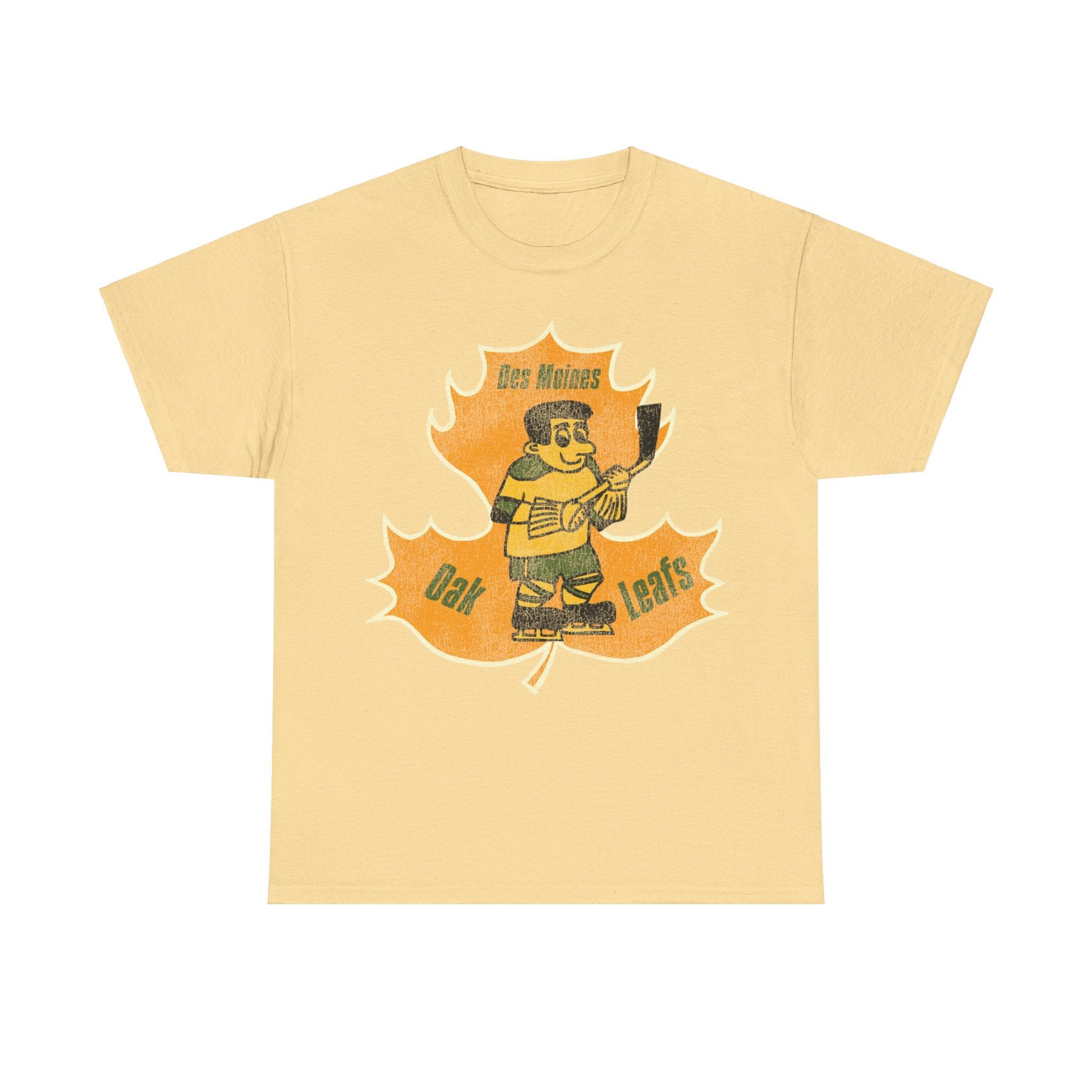 Des Moines Oak Leafs Iowa Eishockey T-Shirt - Bild 8 von 10