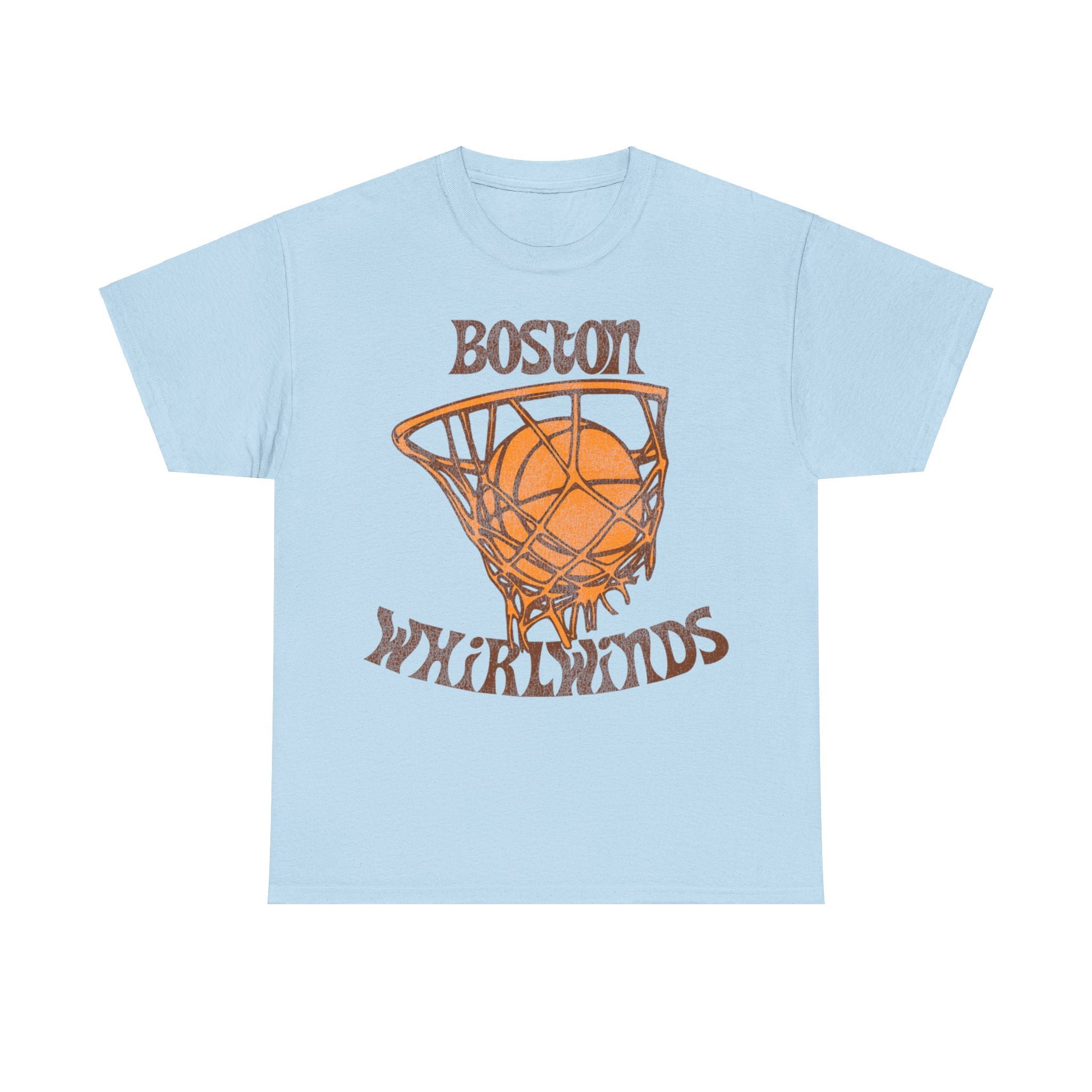 Boston Whirlwinds Basketball Team Nostalgic Retro T-shirt