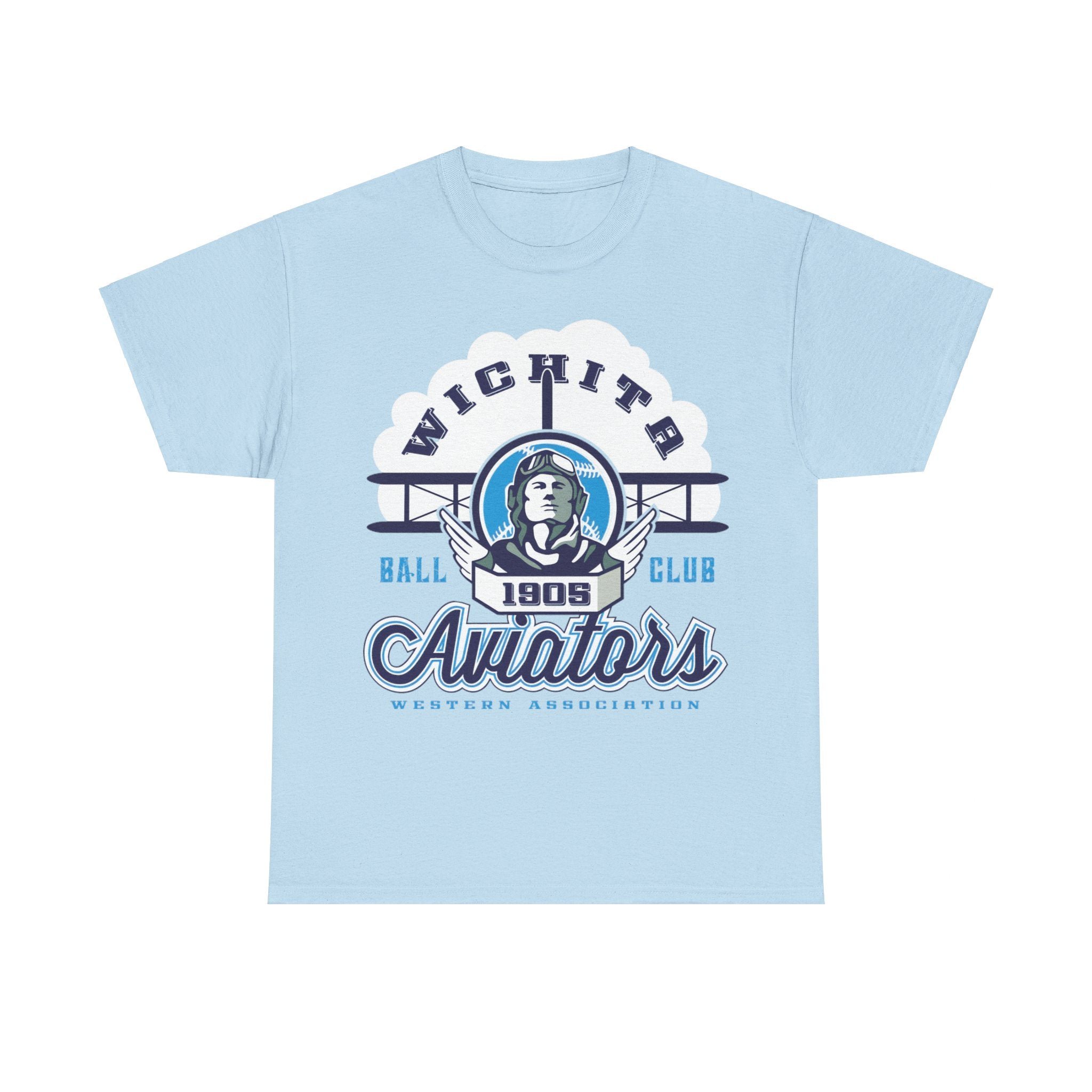 Wichita Aviators Est 1905 Kansas Baseball T-Shirt - Bild 3 von 13