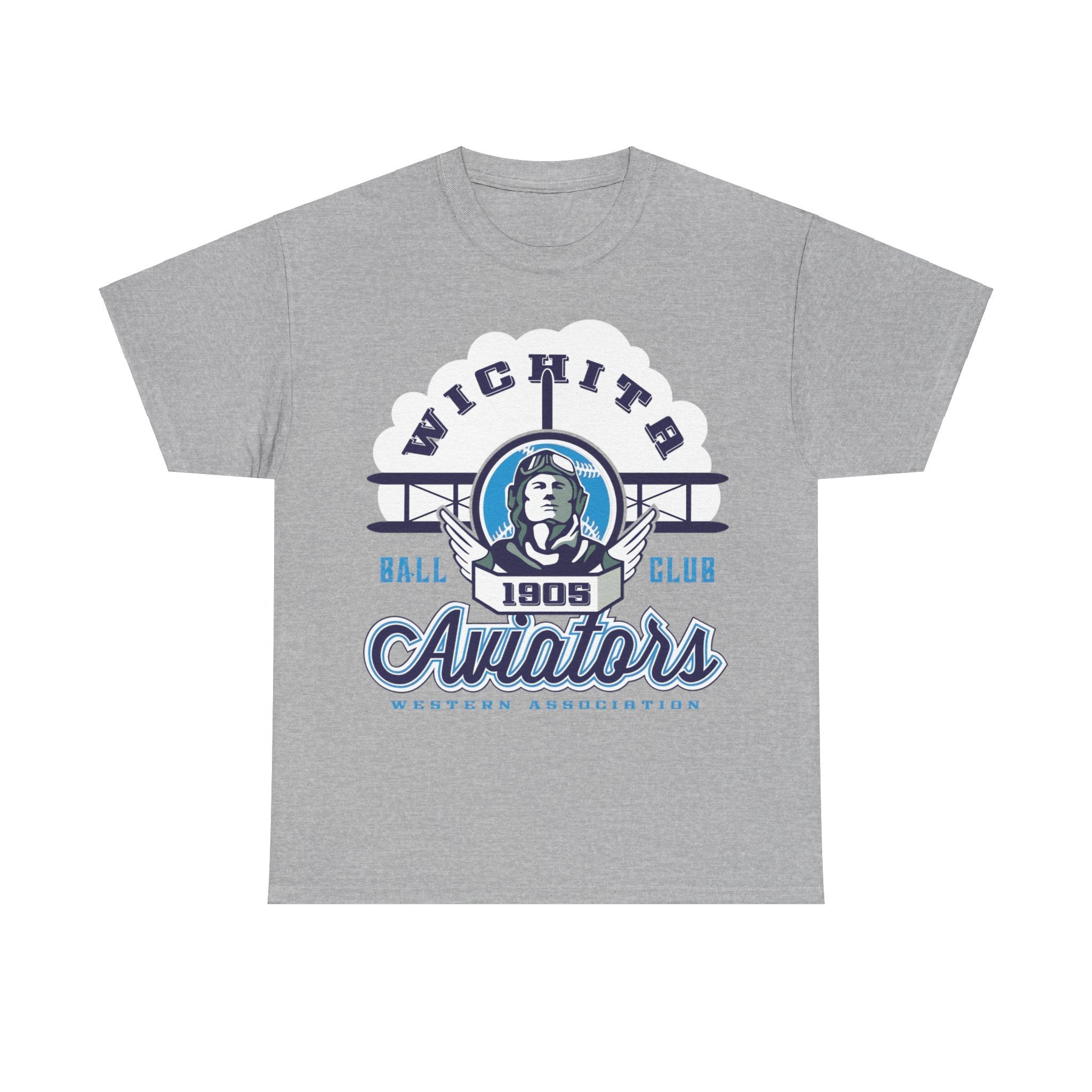 Wichita Aviators Est 1905 Kansas Baseball T-Shirt - Bild 8 von 13