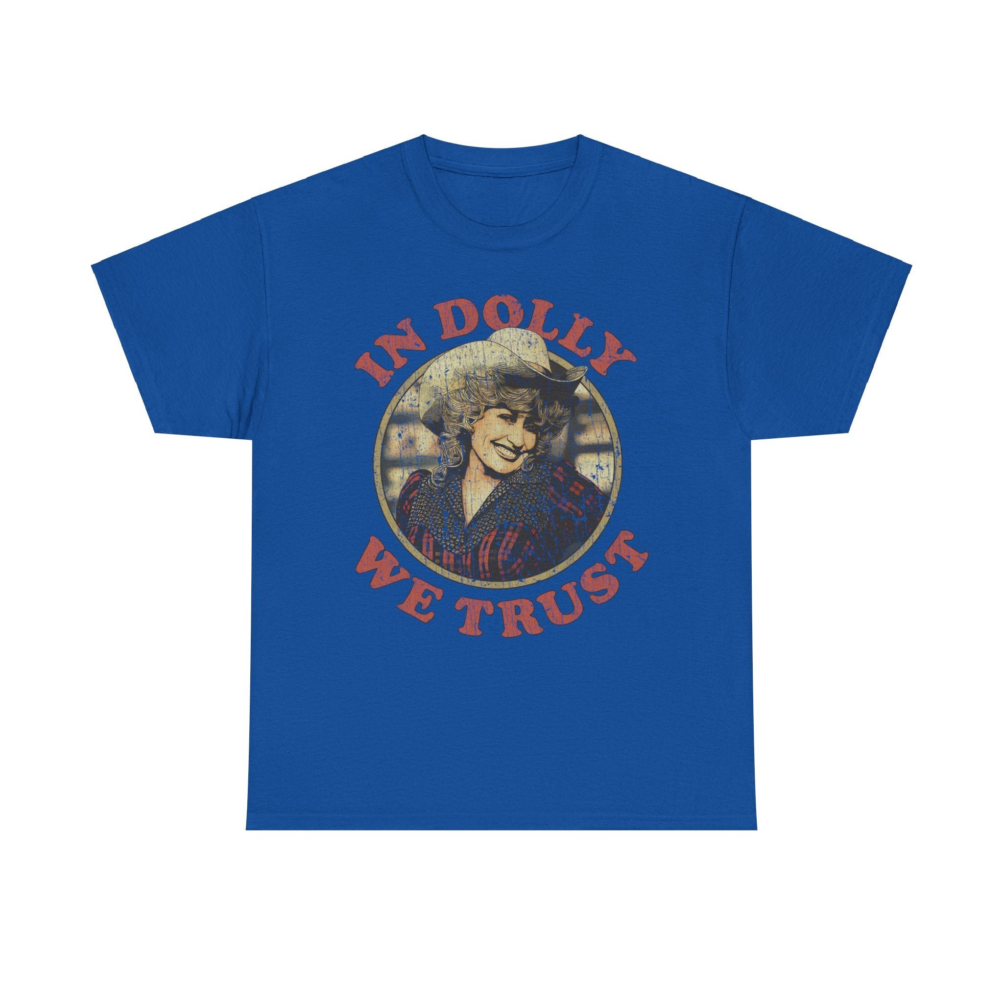 In Dolly Parton We Trust Celebrity Nostalgic T-shirt - Picture 4 of 10