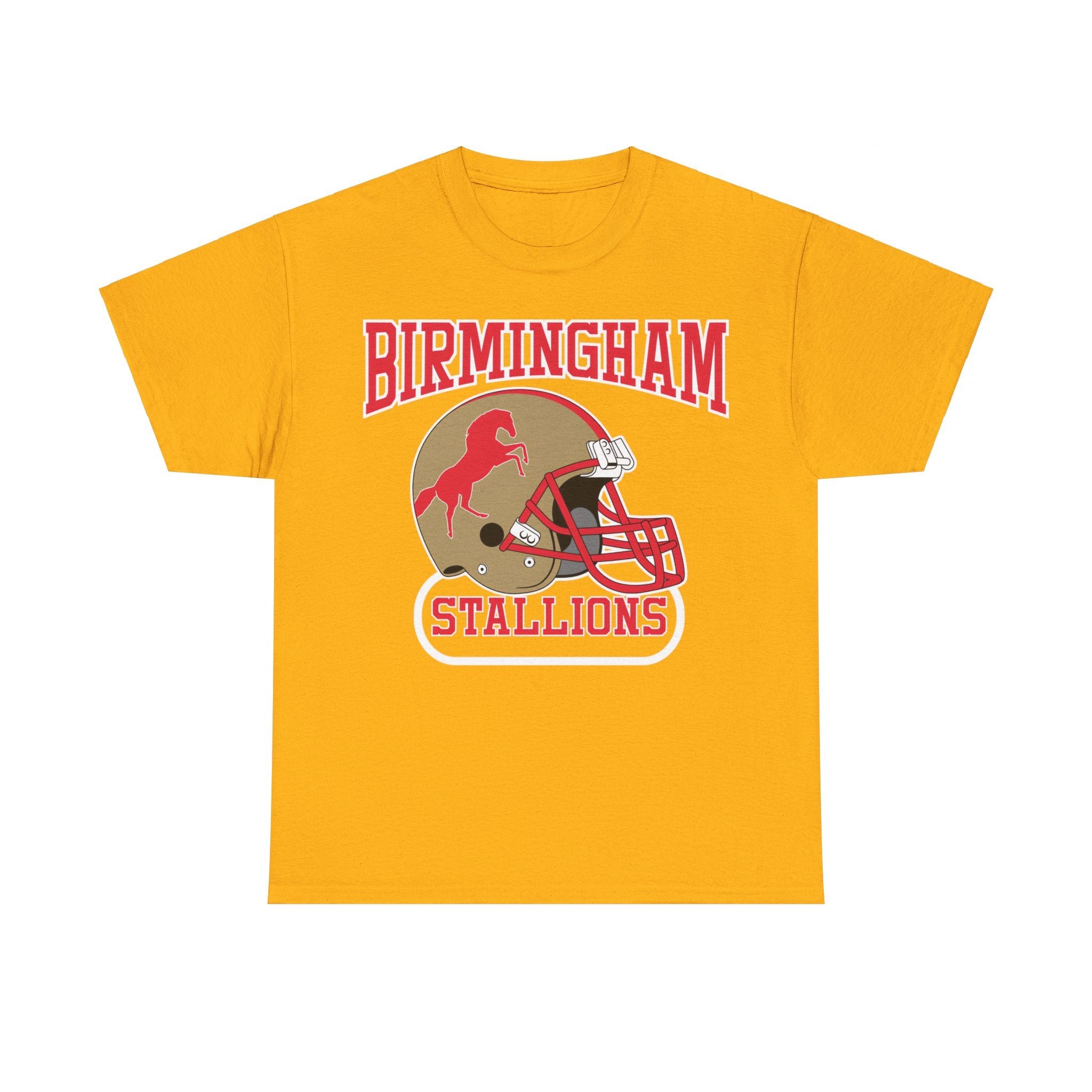 Birmingham Stallions Alabama Football Team Helmet T-shirt - Picture 11 of 13