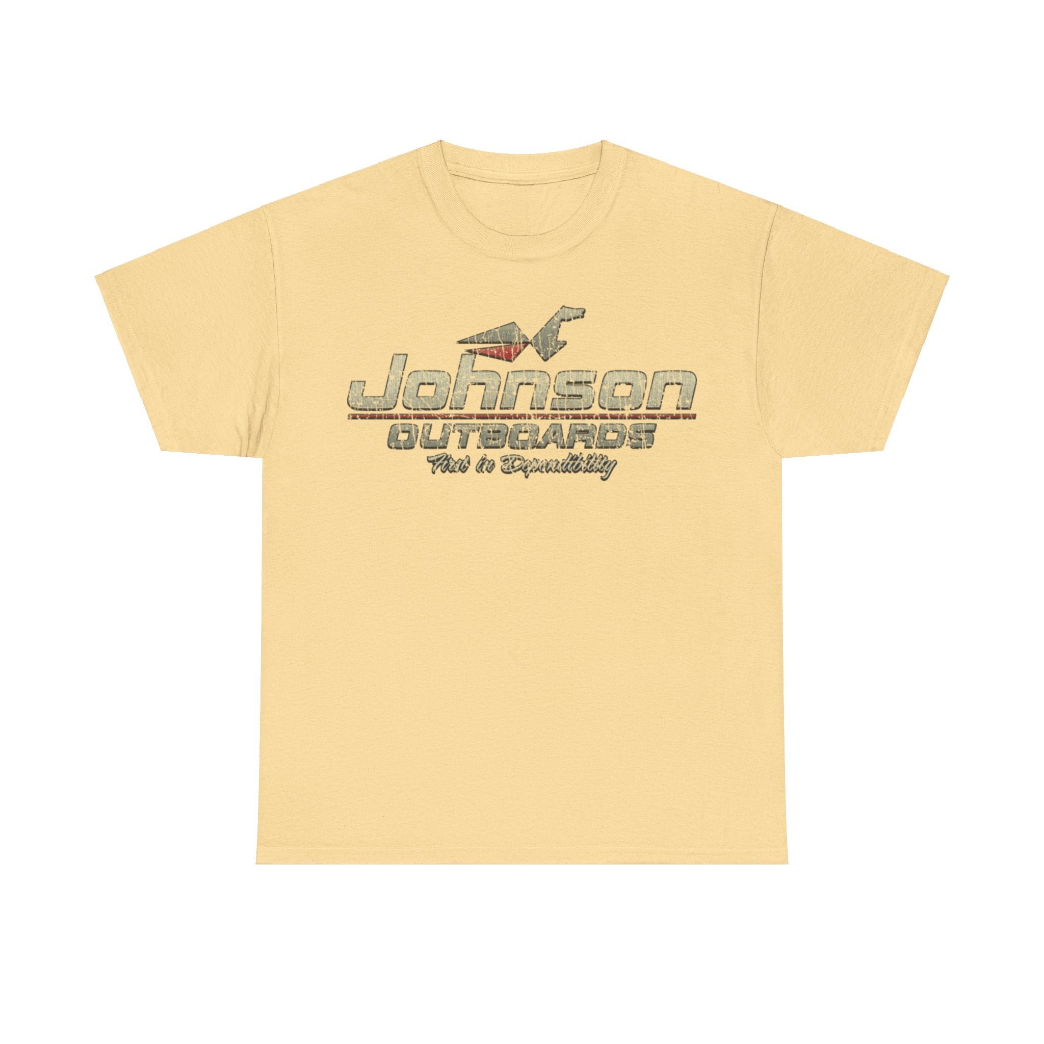 T-Shirt Johnson Outboards 1903 Distressed Print - Bild 6 von 7