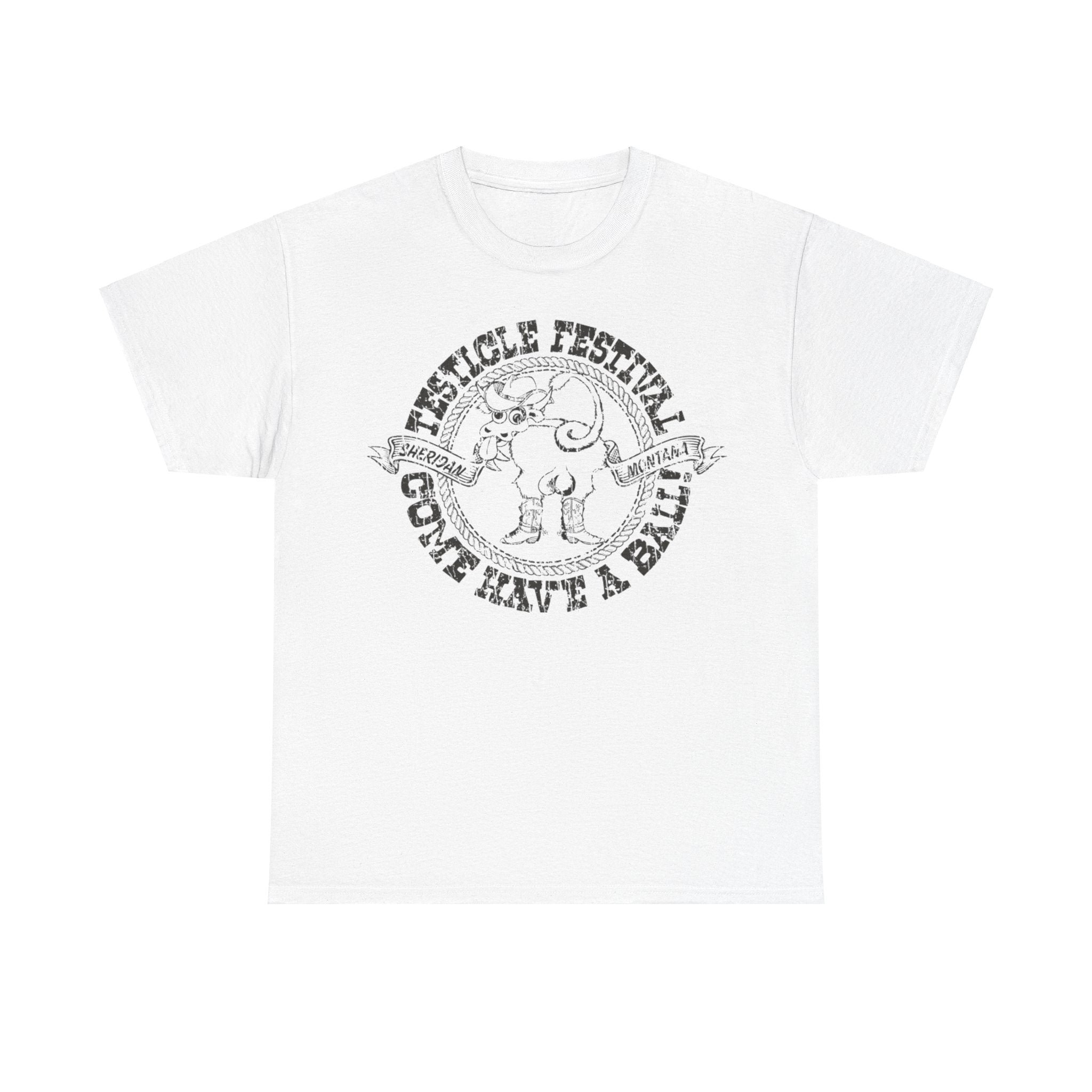 Sheridan Montana Testicle Festival 1982 Nostalgic T-shirt - Picture 5 of 6