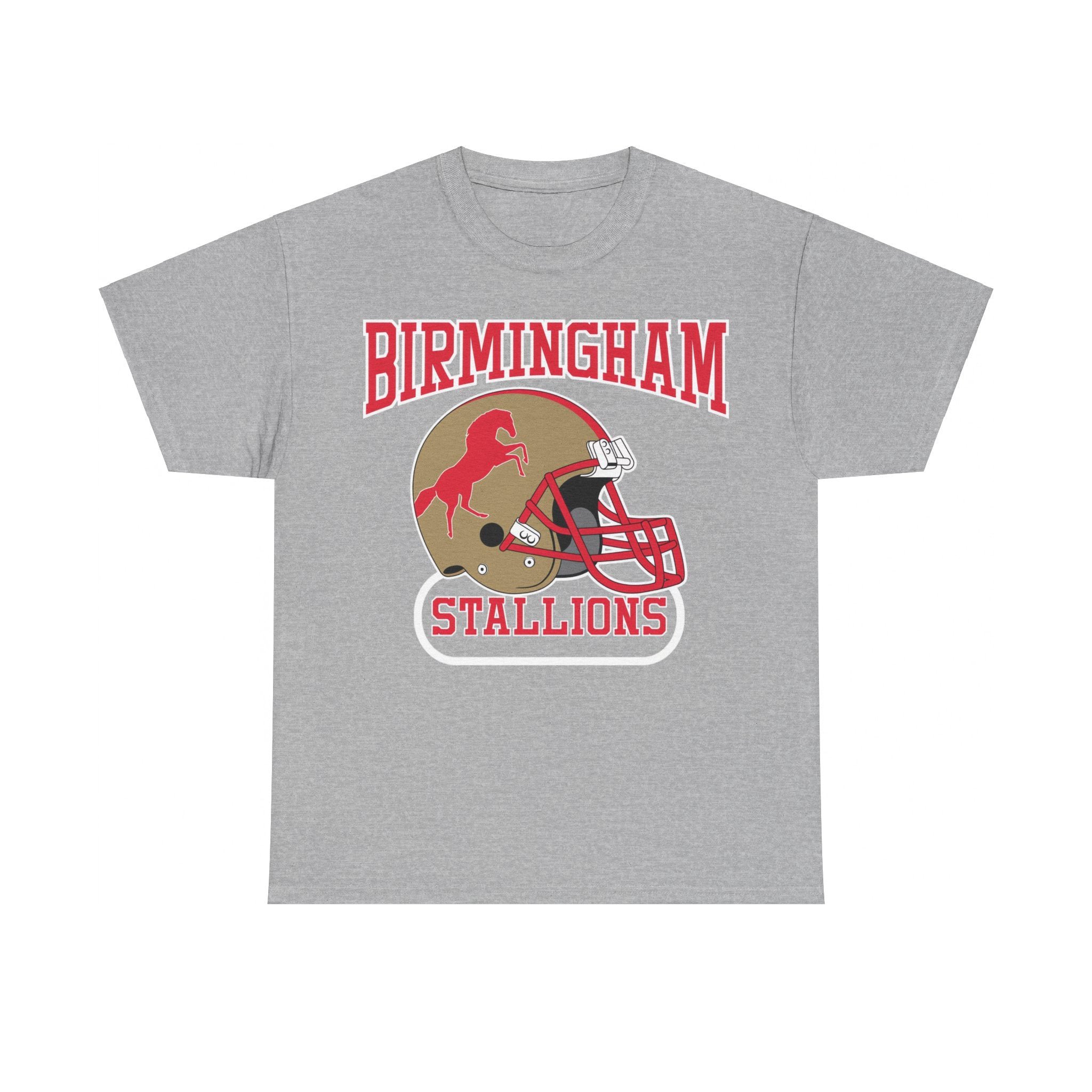 Birmingham Stallions Alabama Football Team Helmet T-shirt - Picture 8 of 13