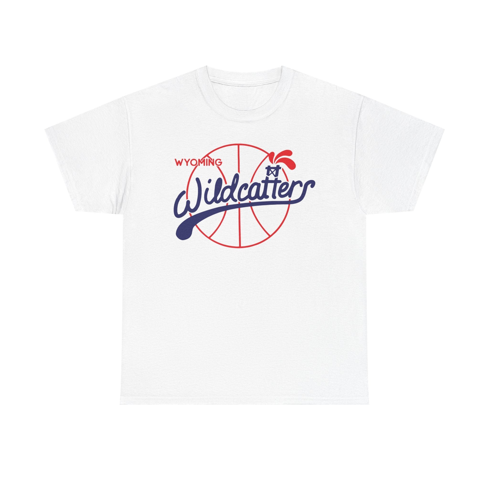 Wyoming Wildcatters Basketball 1982-1988 Continental Association T-shirt - Picture 18 of 19