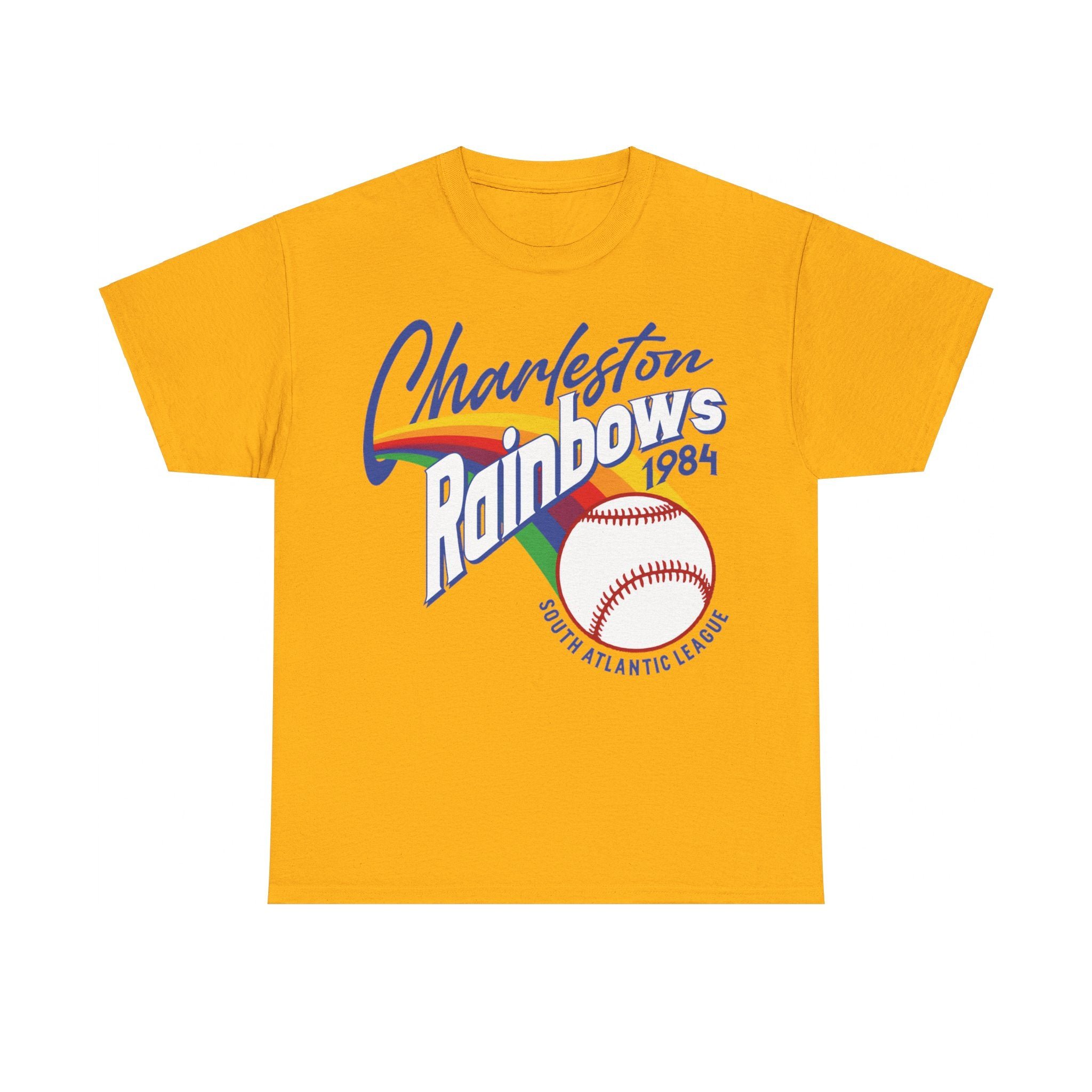 Charleston Rainbows Est 1984 South Carolina Baseball Team T-shirt - Picture 10 of 12