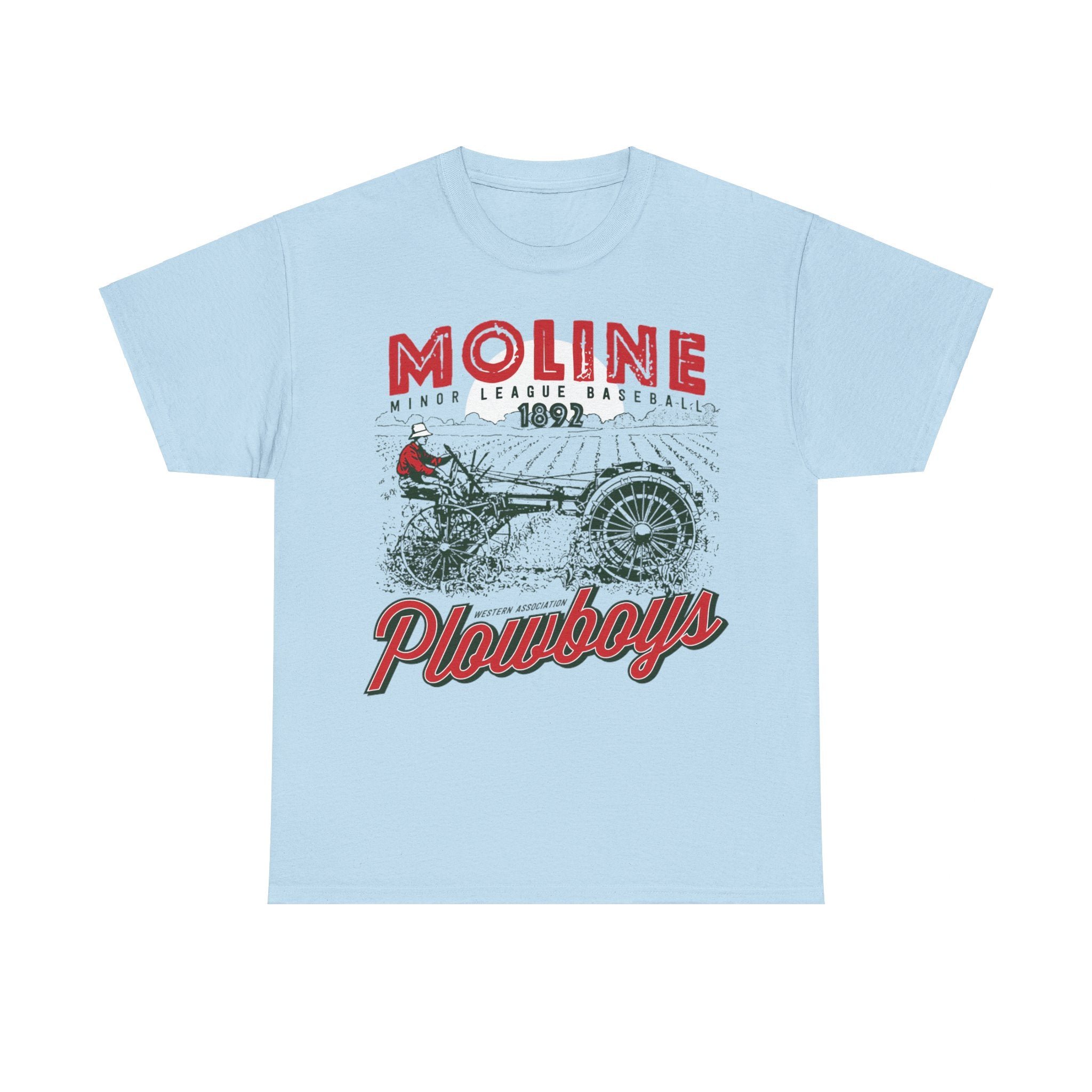 Baseball-T-Shirt Moline Plowboys Est 1892 Illinois - Bild 2 von 9