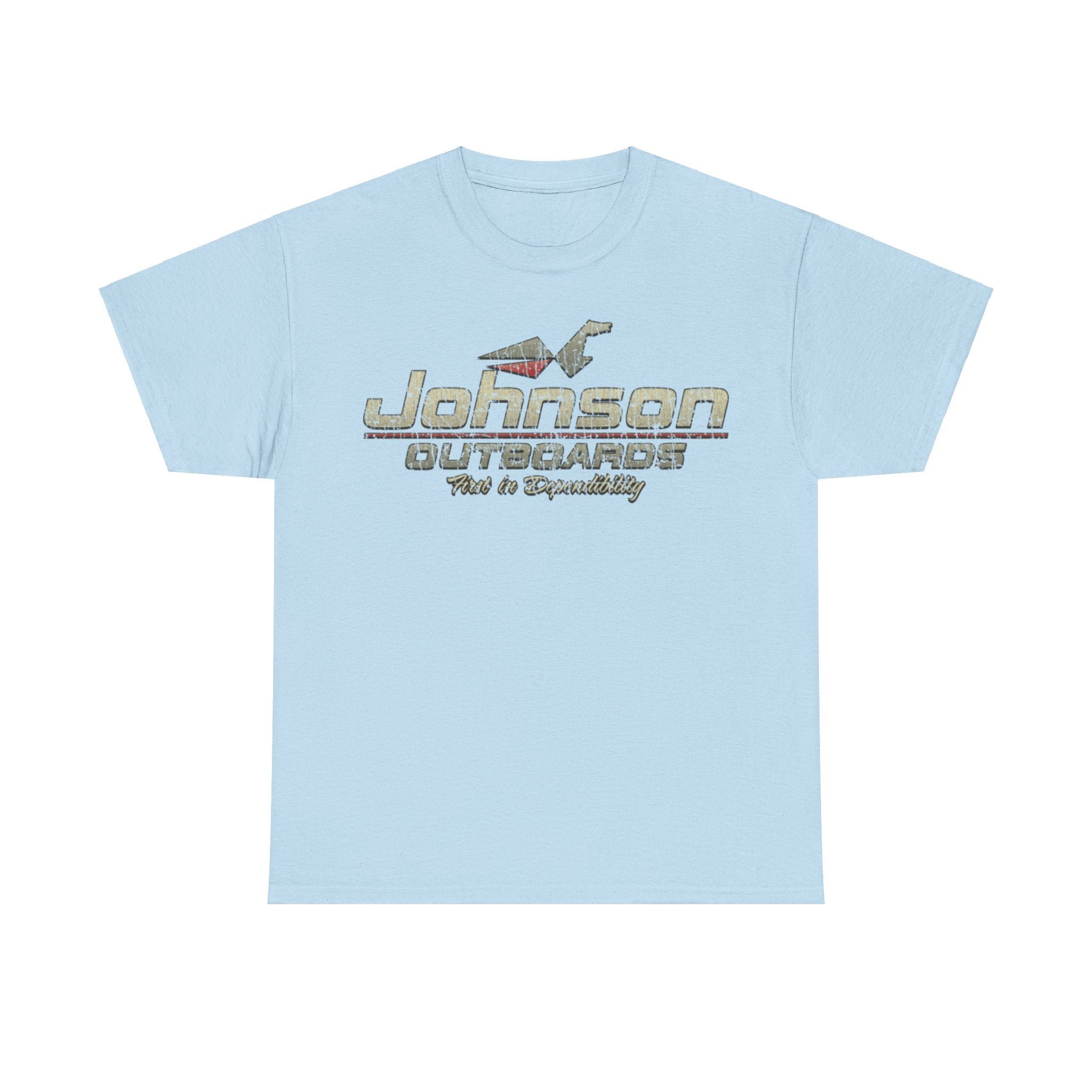 T-Shirt Johnson Outboards 1903 Distressed Print - Bild 2 von 7
