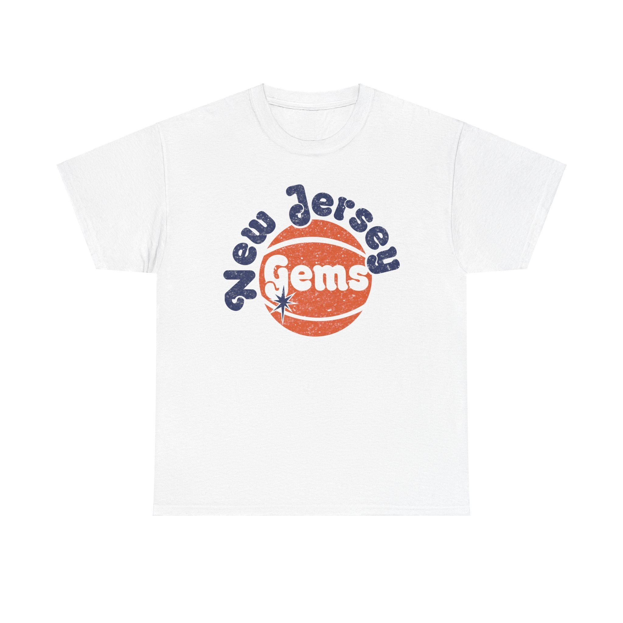 New Jersey Gems Womens Professional Basketball League 1978-1981 T-shirt - Picture 21 of 21