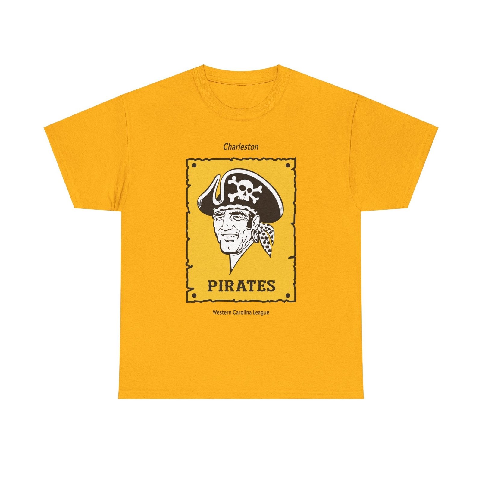 Charleston Pirates Western South Carolina League Baseball T-shirt - Picture 12 of 19