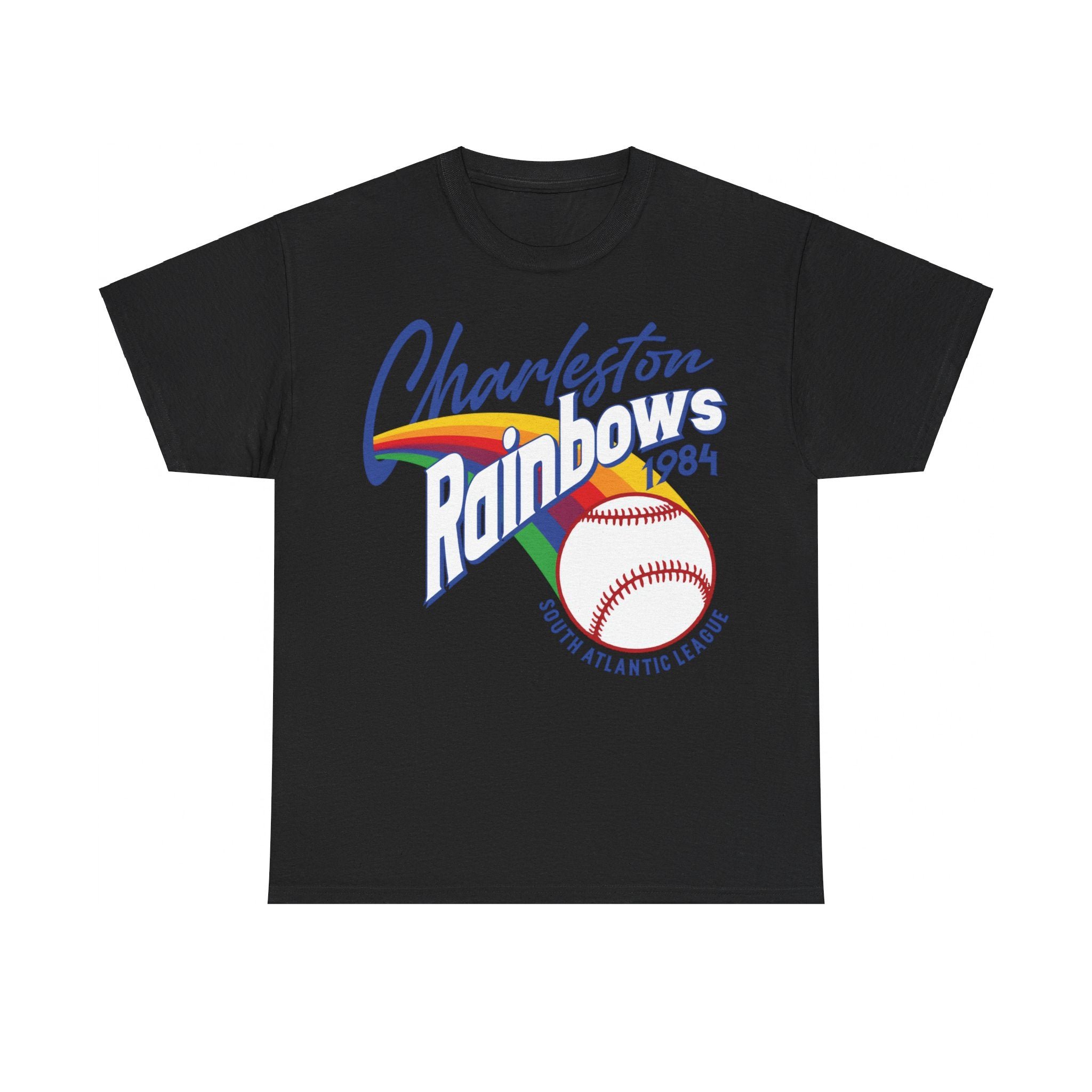 Charleston Rainbows Est 1984 South Carolina Baseball Team T-shirt - Picture 9 of 12