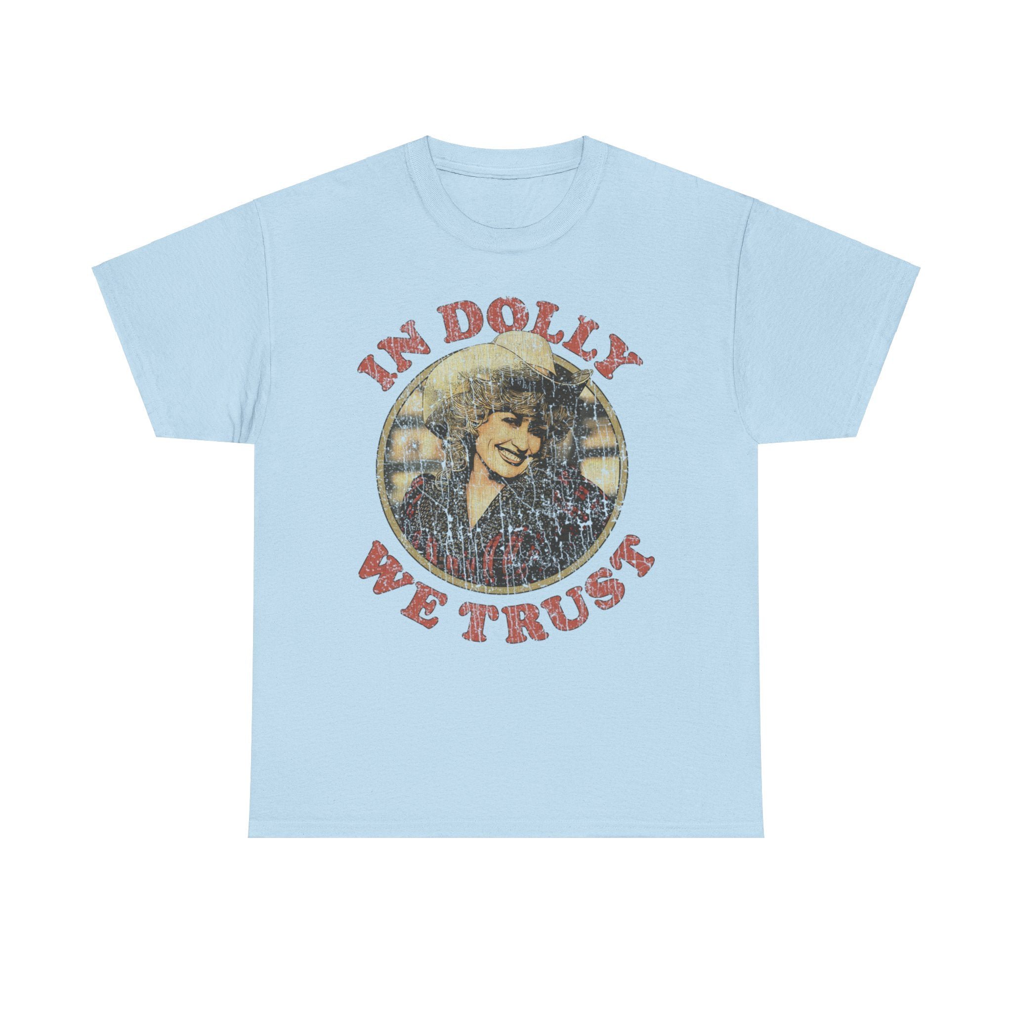 In Dolly Parton We Trust Celebrity Nostalgic T-shirt - Picture 2 of 10