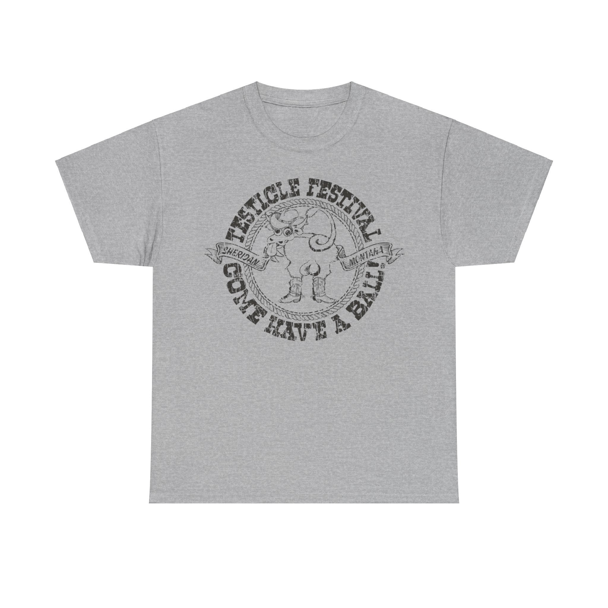 Sheridan Montana Testicle Festival 1982 Nostalgic T-shirt - Picture 4 of 6