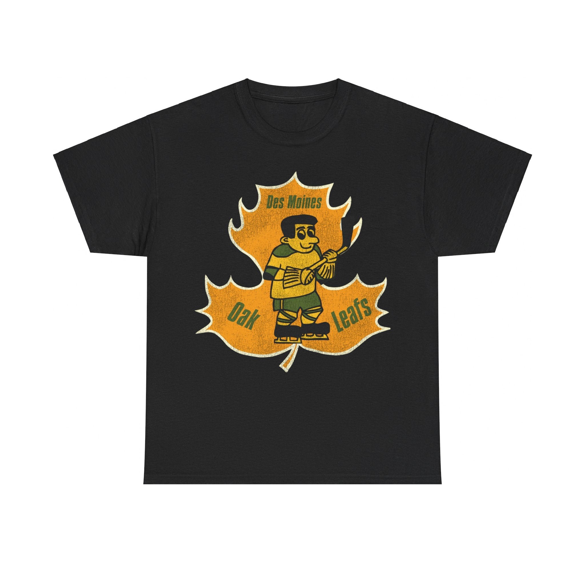 Des Moines Oak Leafs Iowa Eishockey T-Shirt - Bild 9 von 10