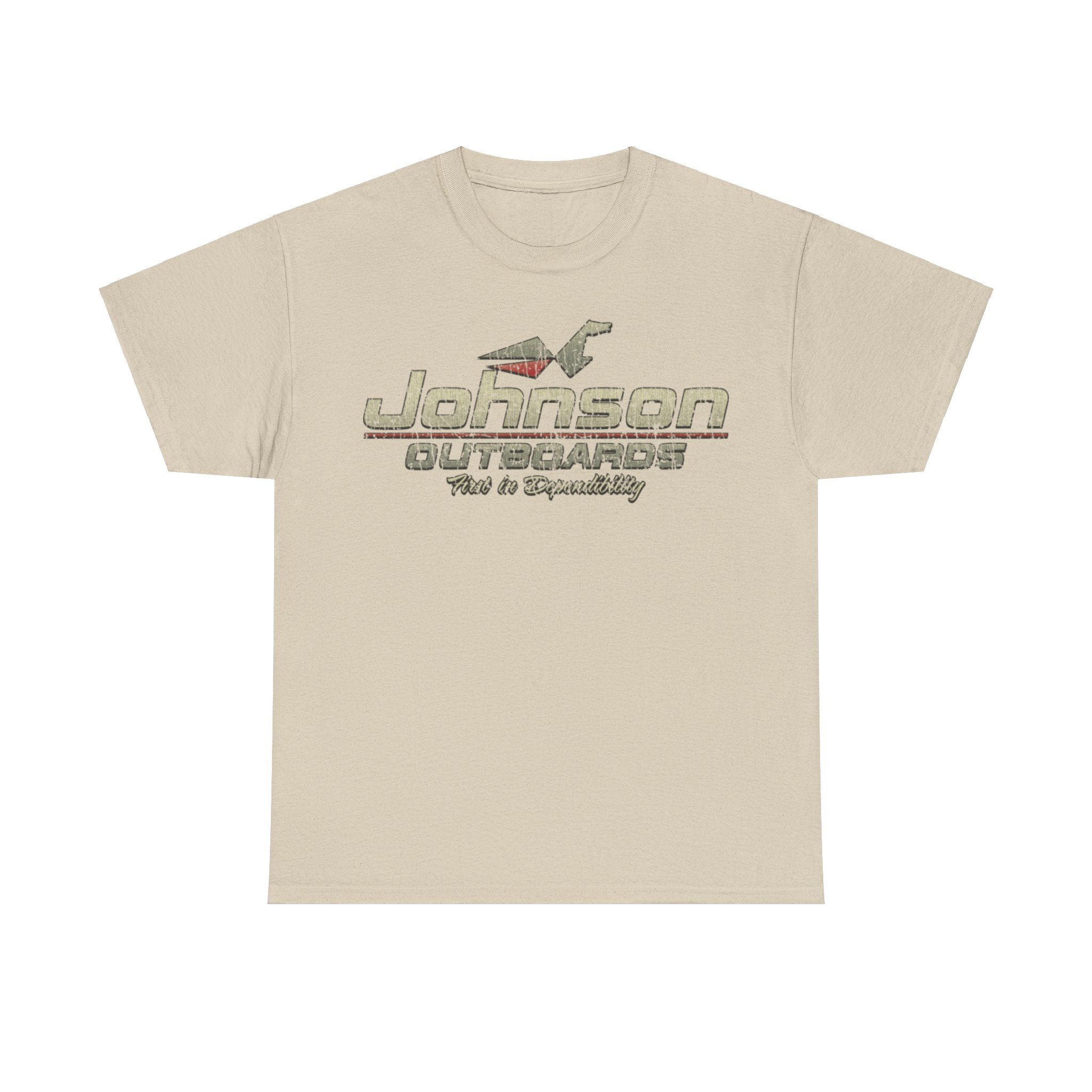 T-Shirt Johnson Outboards 1903 Distressed Print - Bild 3 von 7