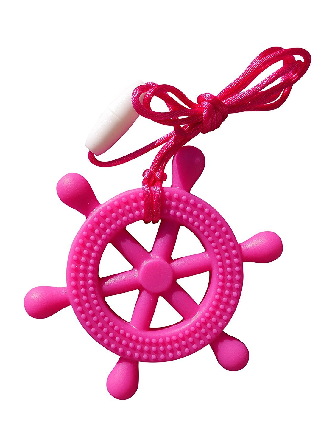 Sea Helm Wheel Silicone Teether Soother Teething Sensory Chewy Chewelry BPA... - Picture 14 of 17