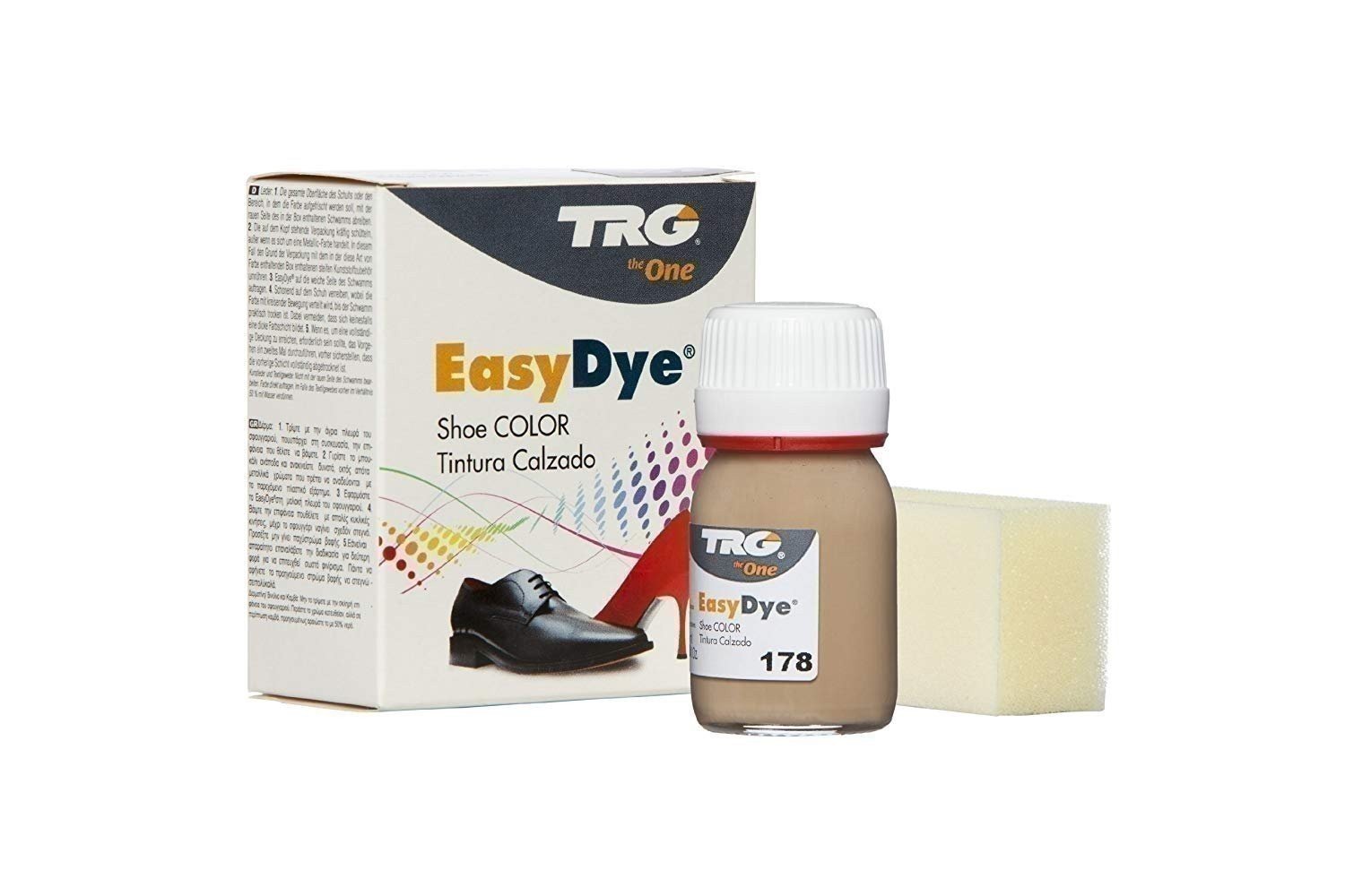 TRG Easy Dye Cuero Tinte Kit Set, Cuero Reparación Zapatos Botas Bolsos - Imagen 11 de 11