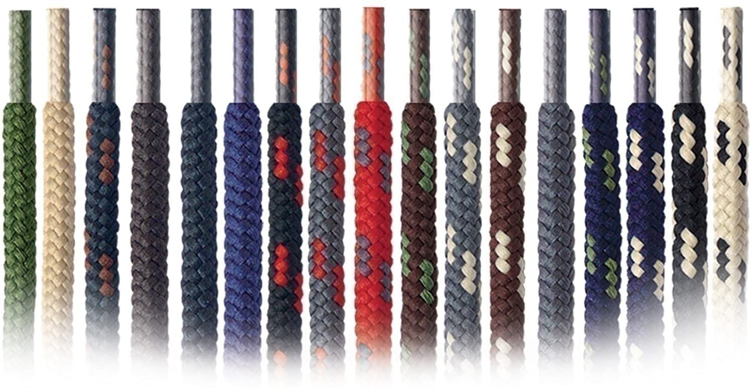 Cordones de zapatos de rendimiento para botas de senderismo al aire libre poliéster duraderos hechos en Europa - Imagen 8 de 24