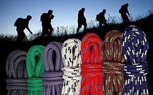 Cordones de zapatos de rendimiento para botas de senderismo al aire libre poliéster duraderos hechos en Europa - Imagen 10 de 24