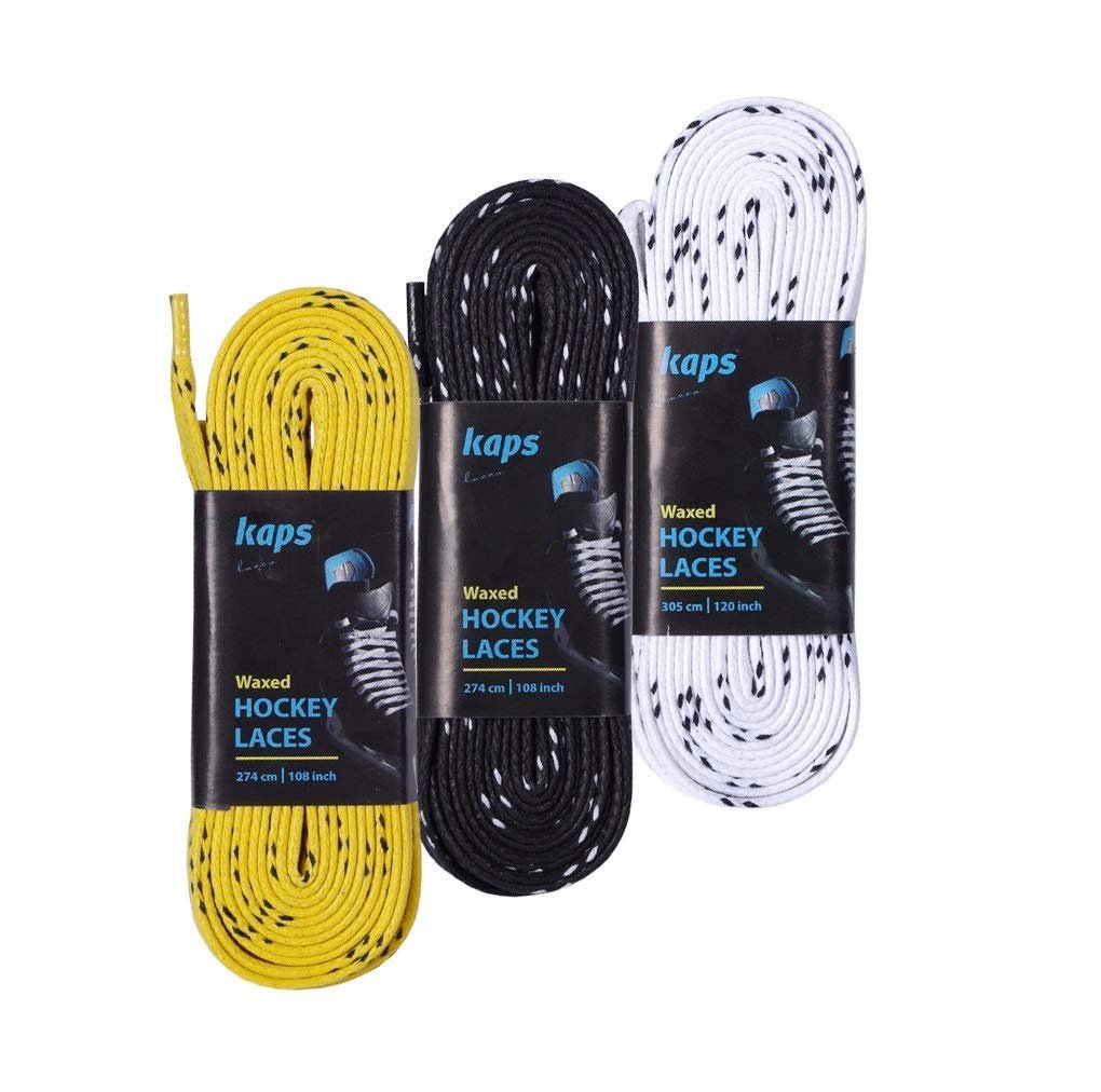 Kaps Professional Ice Hockey Skate Laces Waxed, Inline Roller Blading