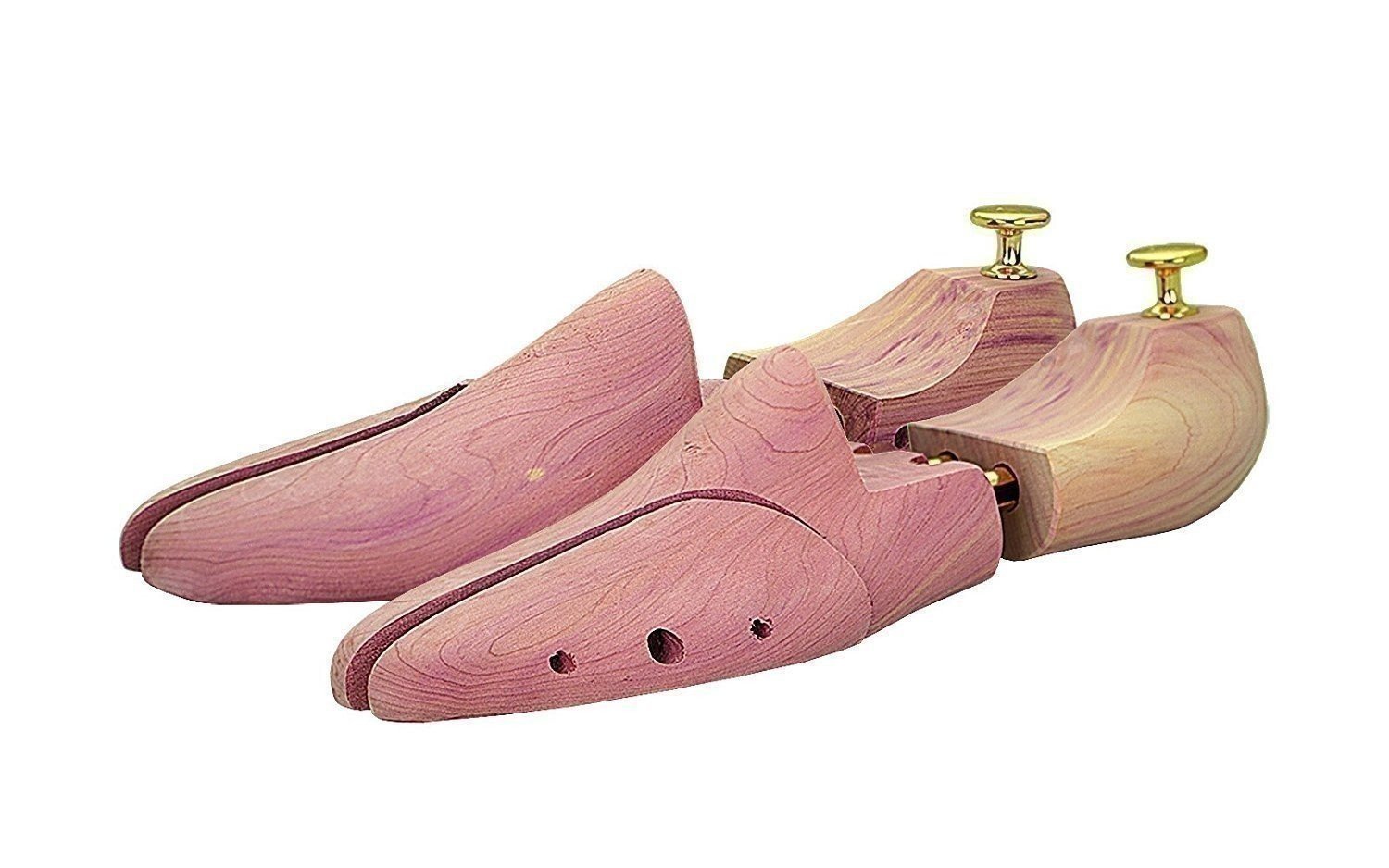 Hand-Made 100% Ce-dar Wood Shoe Trees, Aromatic and Antibacterial, Wood From US - Picture 1 of 15